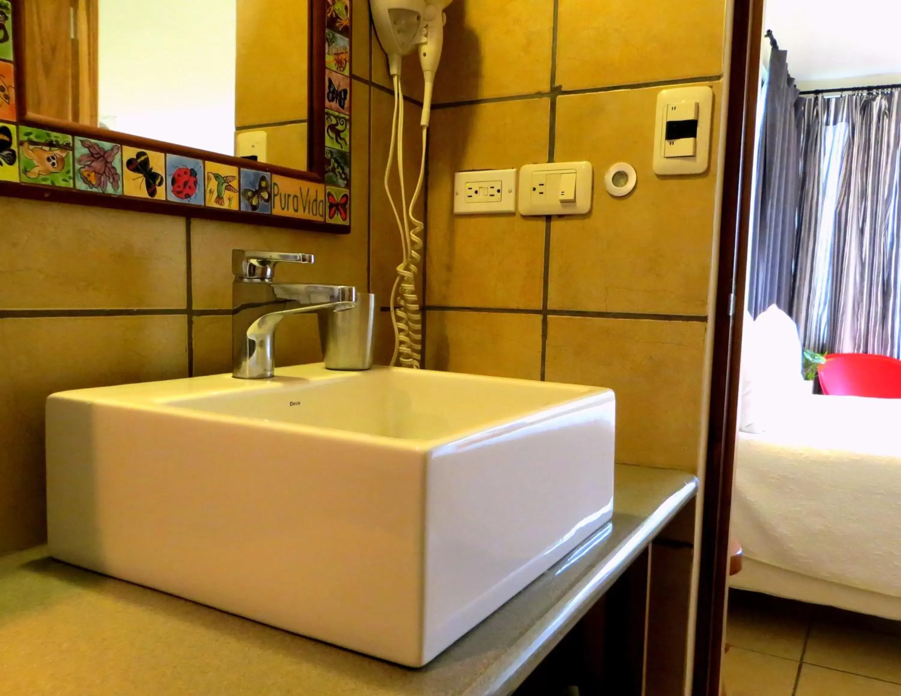Bathroom in Pura Vida Hotel