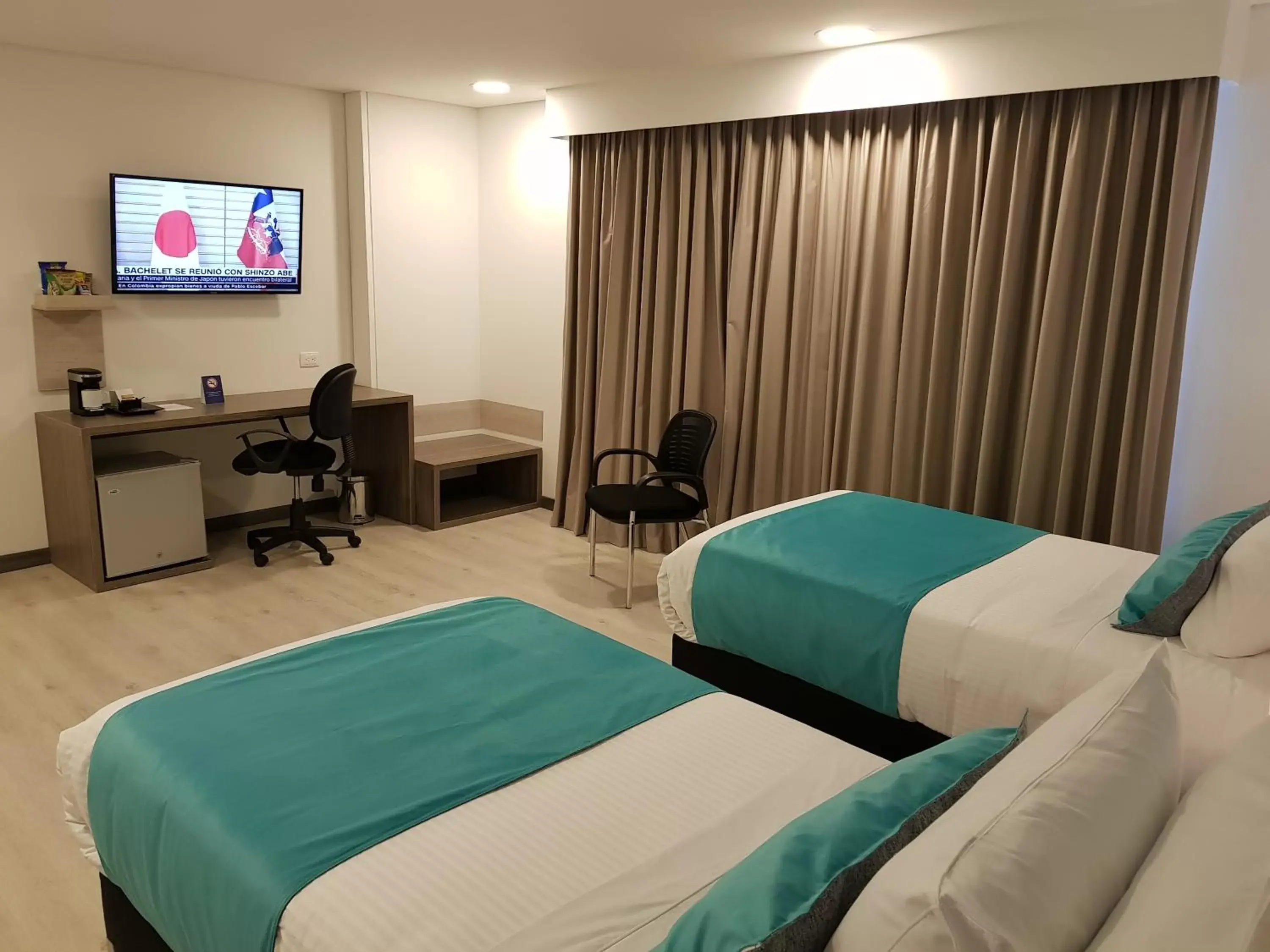 TV and multimedia, Bed in Best Western Duitama Nivari Hotel