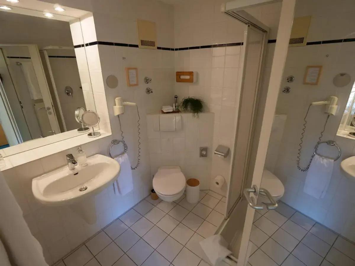 Bathroom in Privathotel Bremer