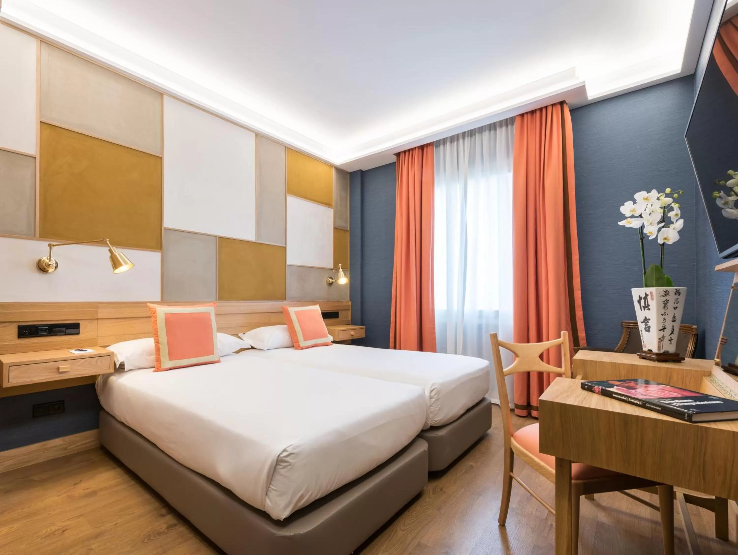 Bathroom, Bed in Principe Pio