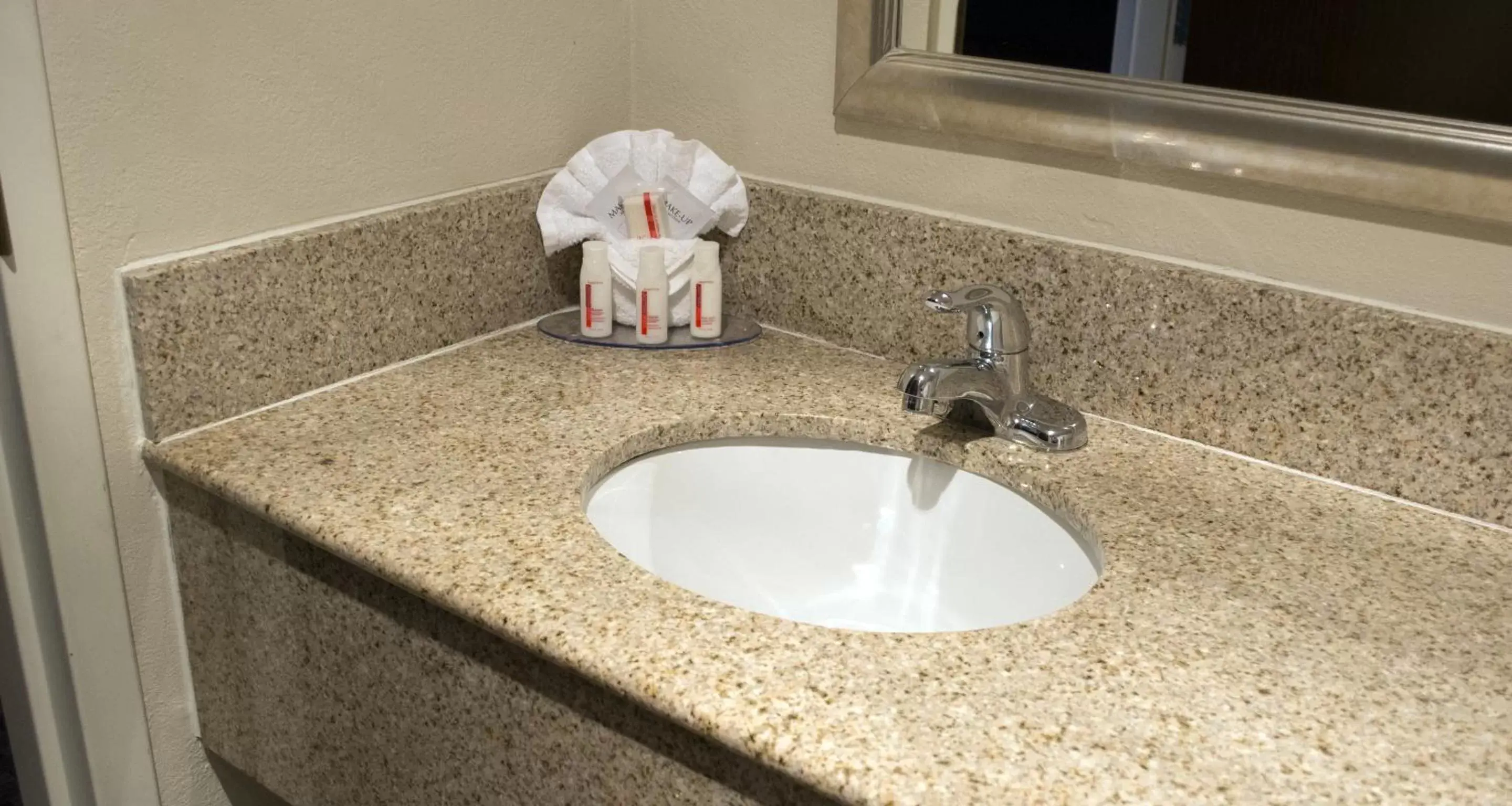 Bathroom in Baymont by Wyndham East Windsor Bradley Airport Bathroom in Baymont by Wyndham East Windsor Bradley Airport