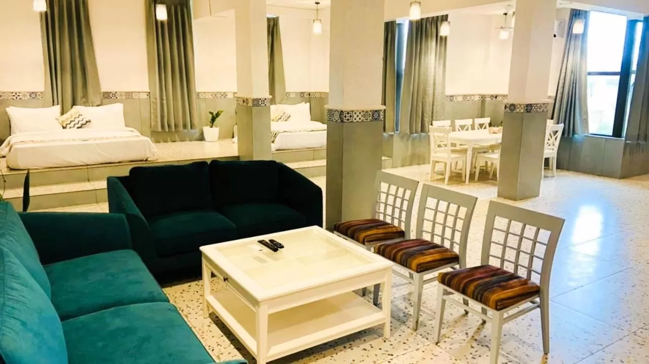 Seating area in Nest Beacon Resort Daman