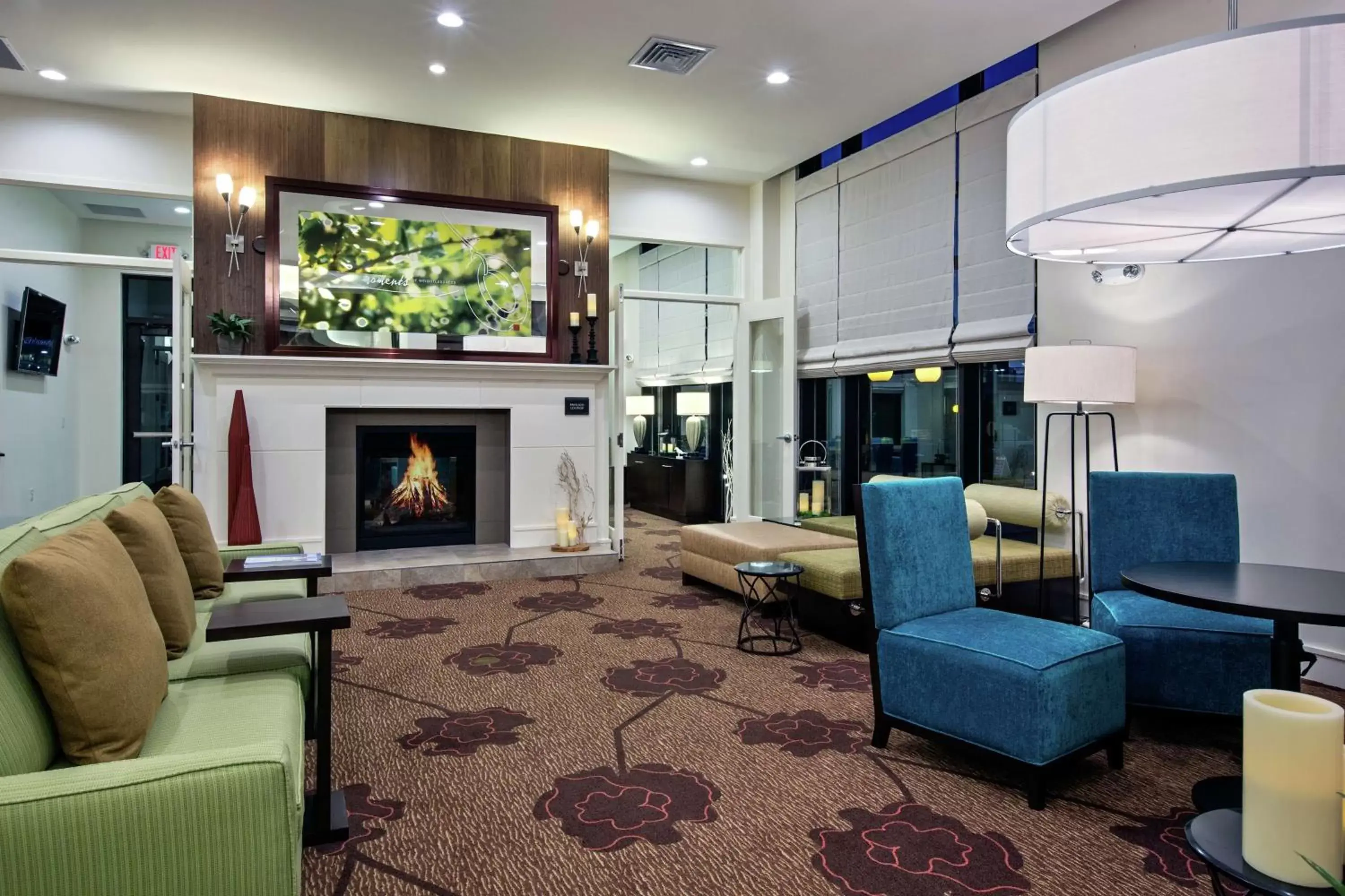 Lobby or reception, Seating Area in Hilton Garden Inn Lincoln Downtown/Haymarket