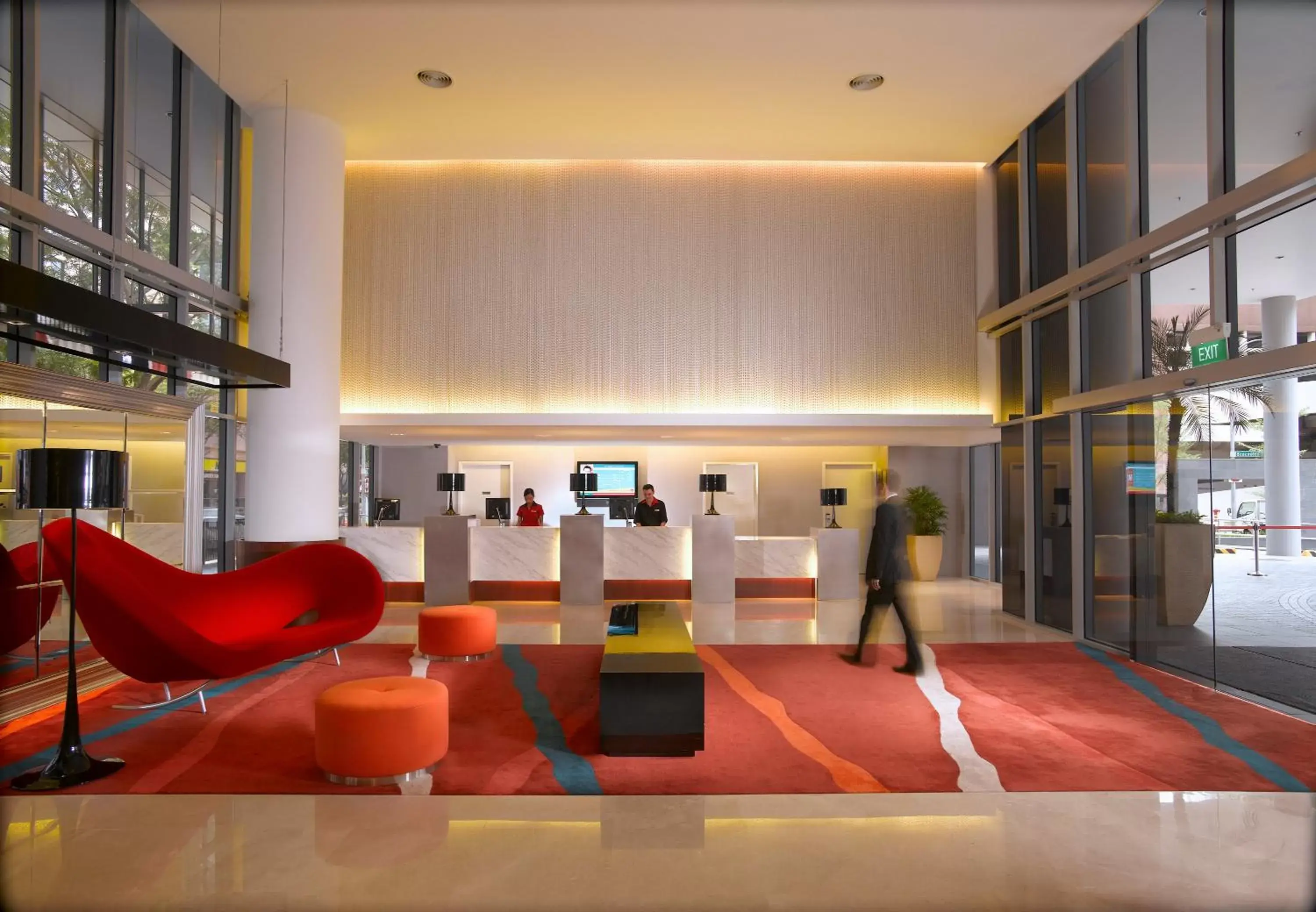 Lobby or reception, Lounge/Bar in Ibis Singapore on Bencoolen