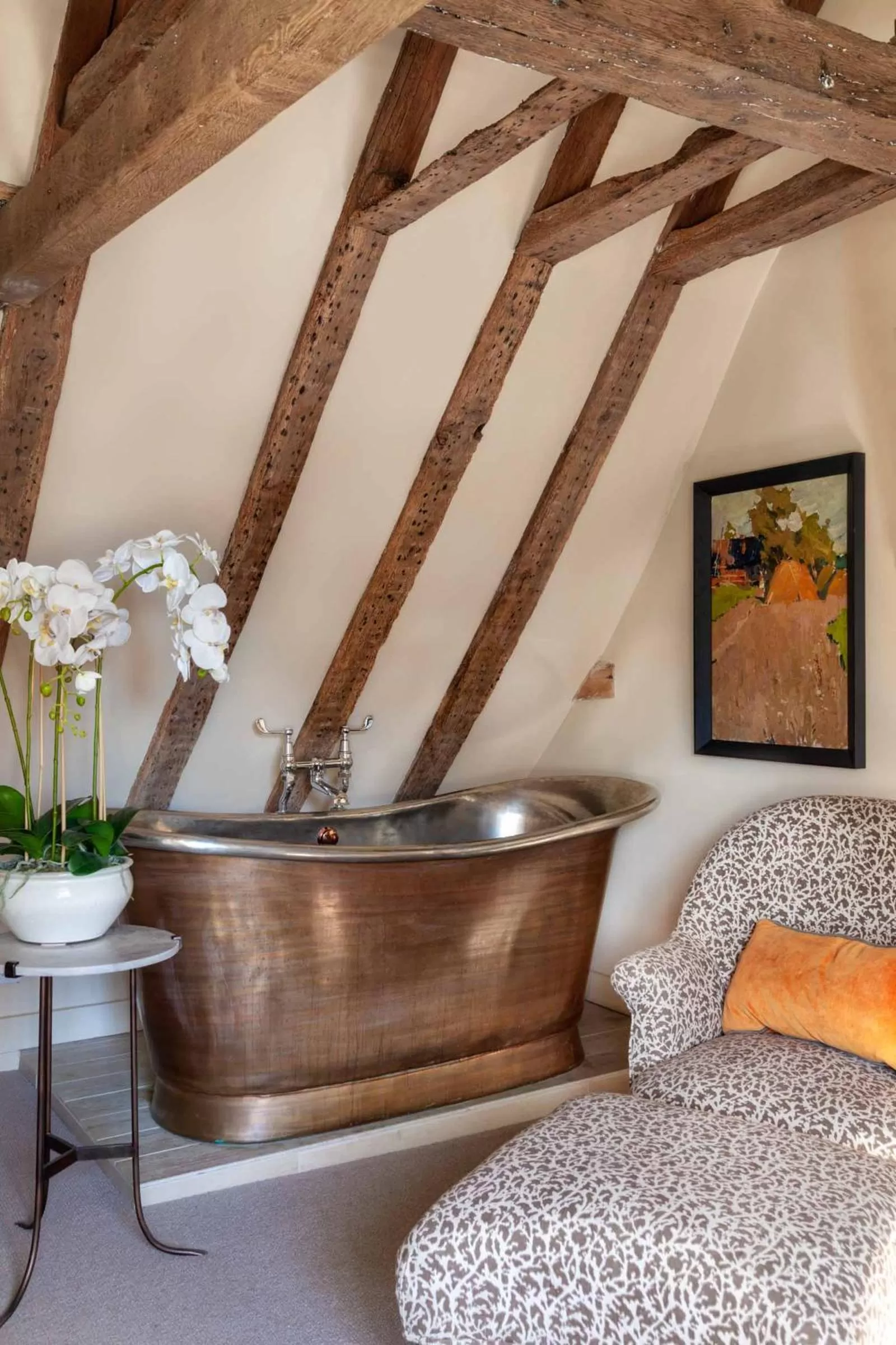 Bath, Bed in The Falstaff in Canterbury