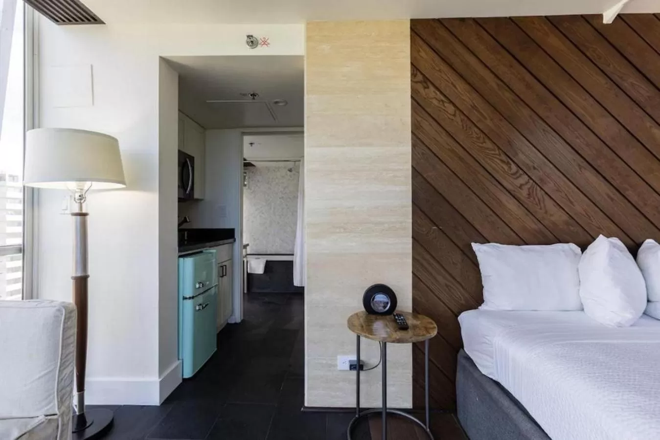 Bed in Hotel La Croix