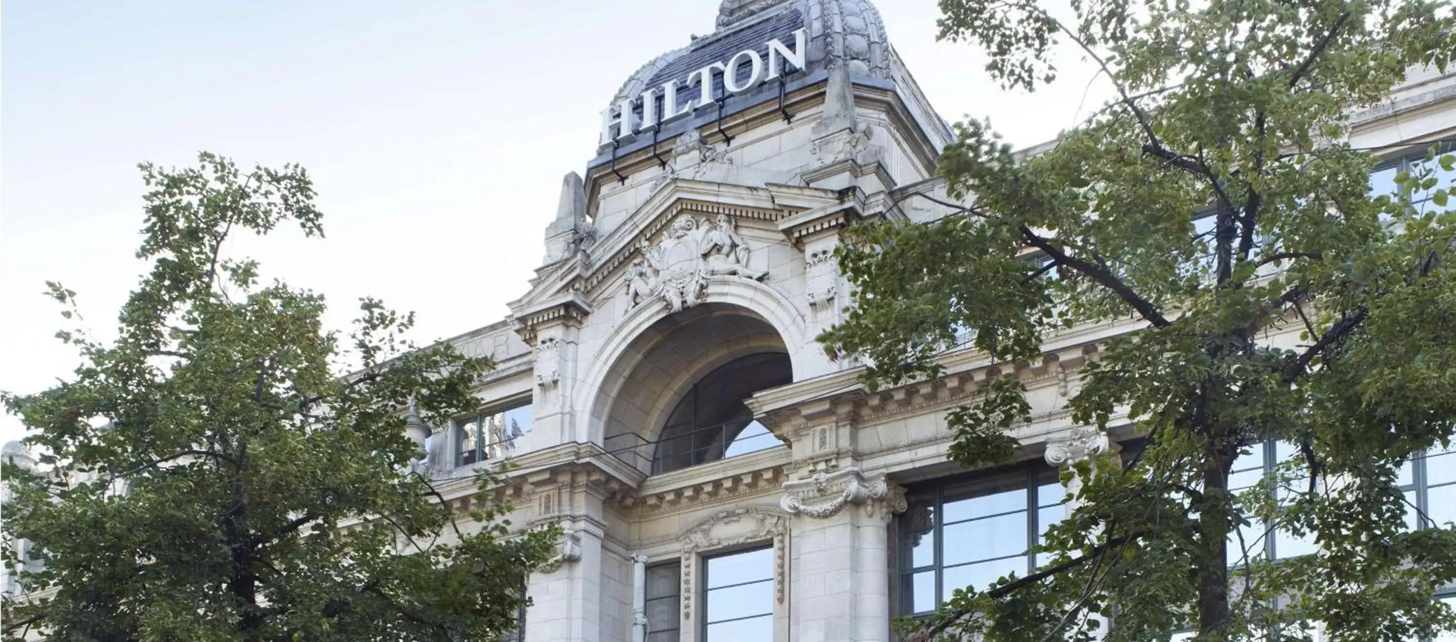 Property Building in Hilton Antwerp Old Town