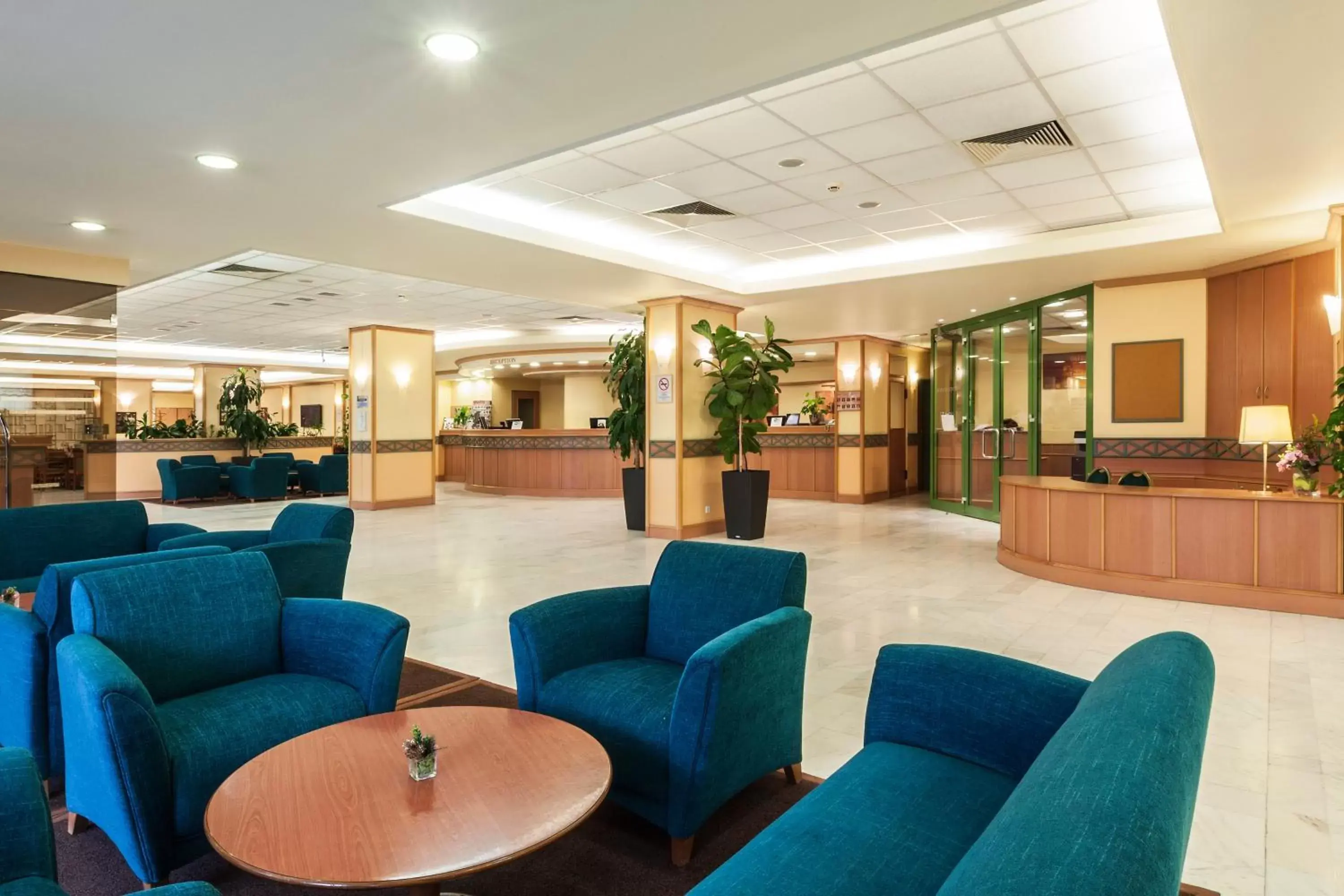 Lobby or reception in Danubius Hotel Arena Lobby or reception in Danubius Hotel Arena