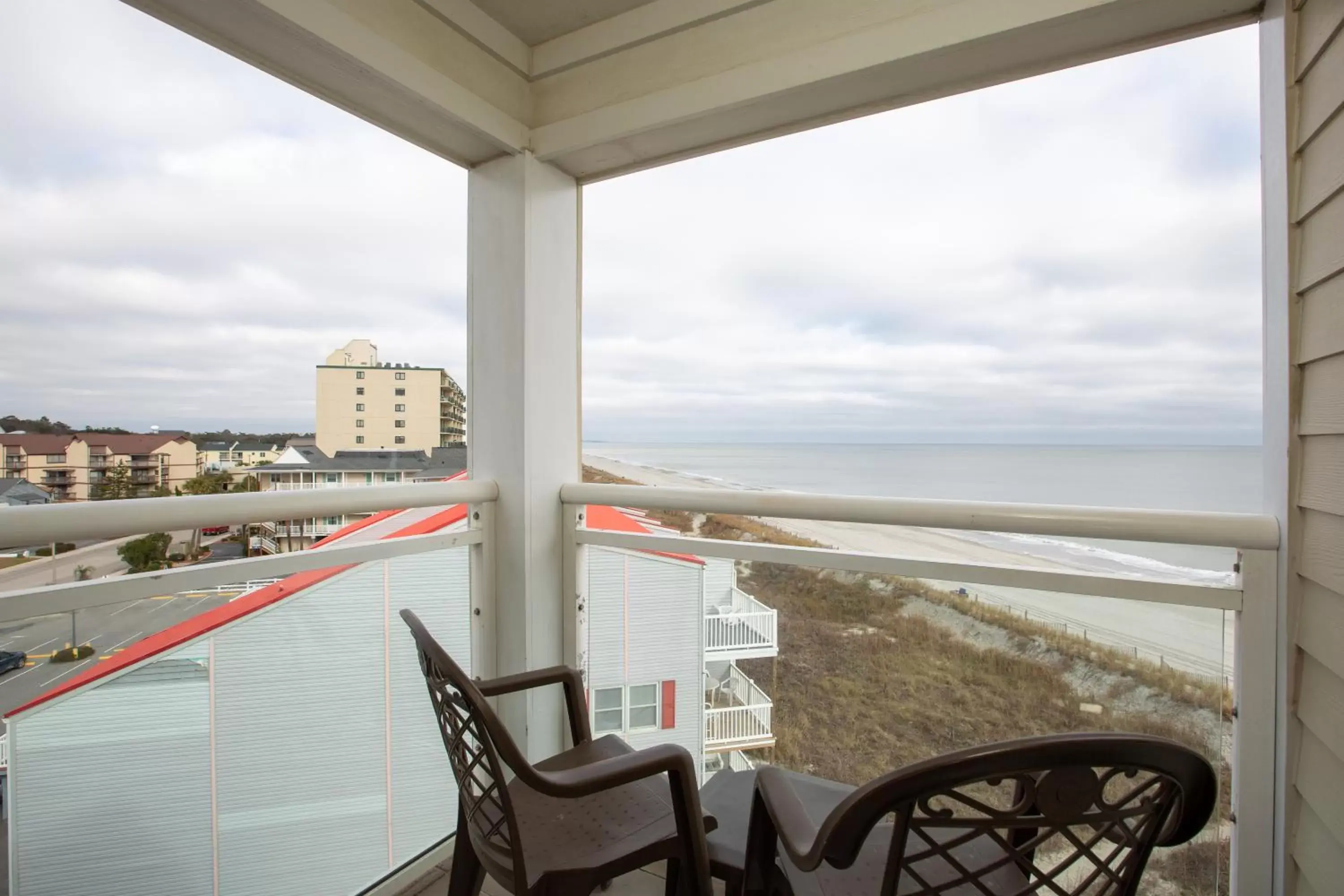 Balcony/Terrace in A Place at the Beach by Capital Vacations