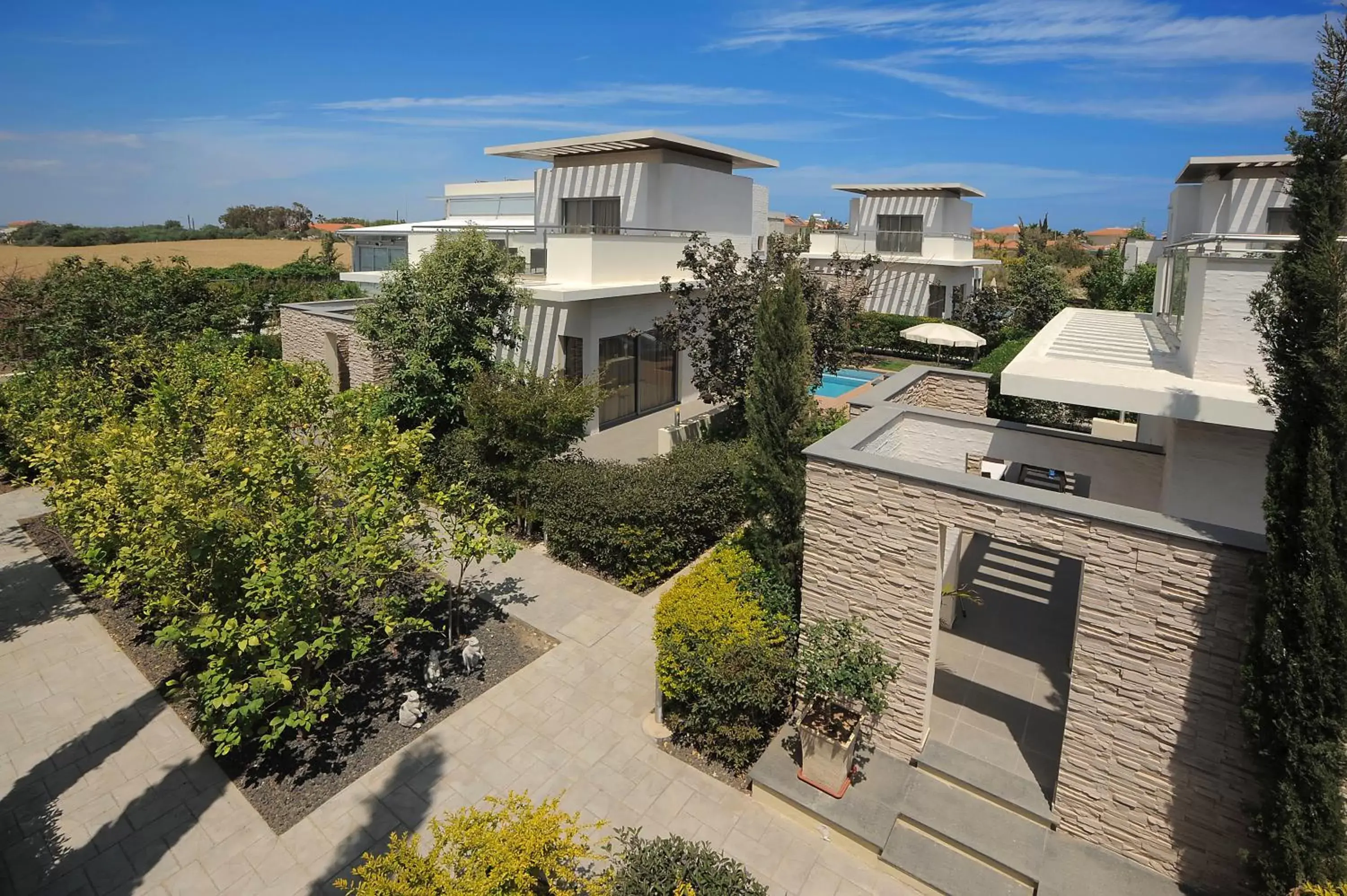 Garden view in E-Hotel Larnaca Resort & Spa