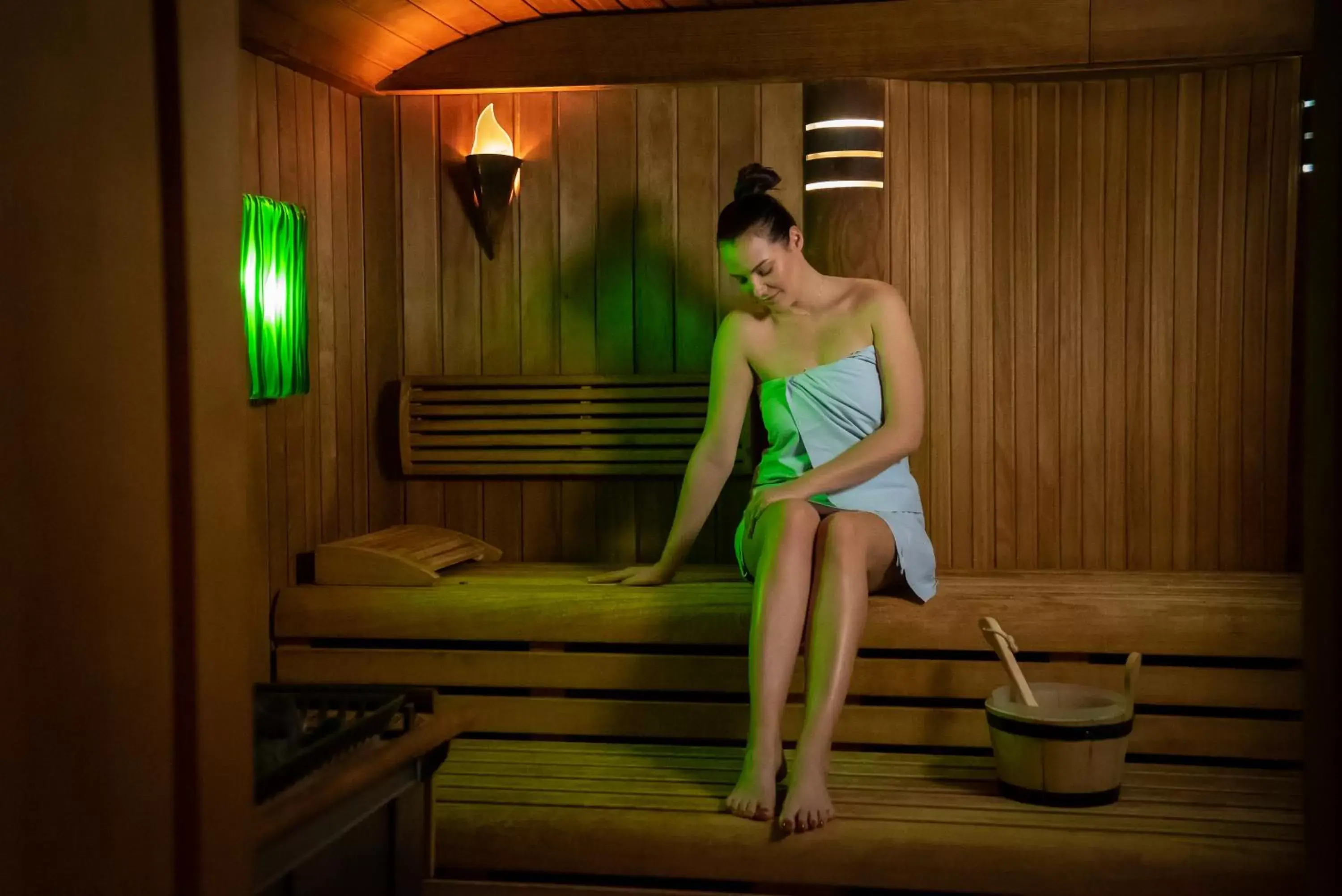 Sauna in Esplanade Spa and Golf Resort