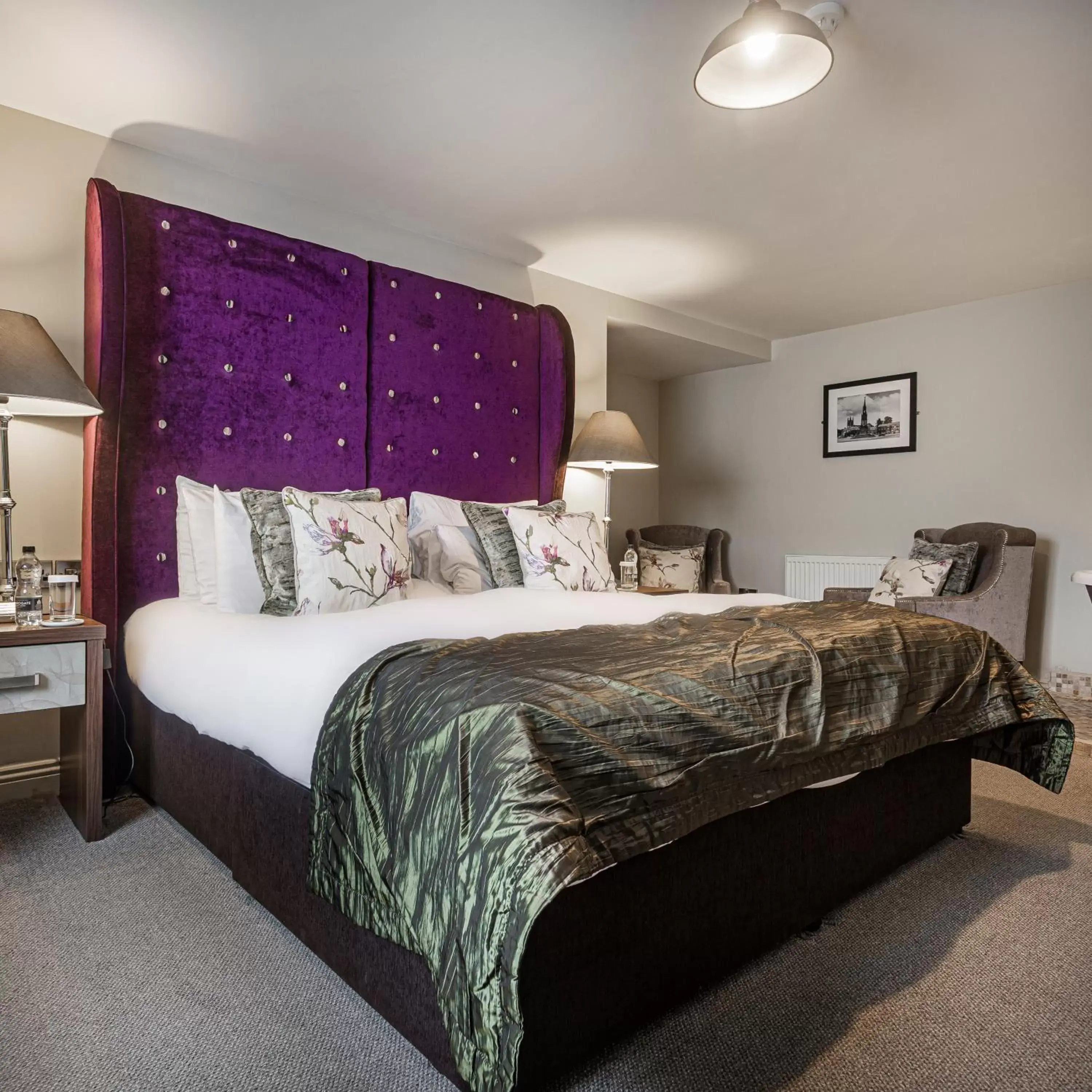 Bedroom, Bed in The Feathers Hotel, Helmsley, North Yorkshire