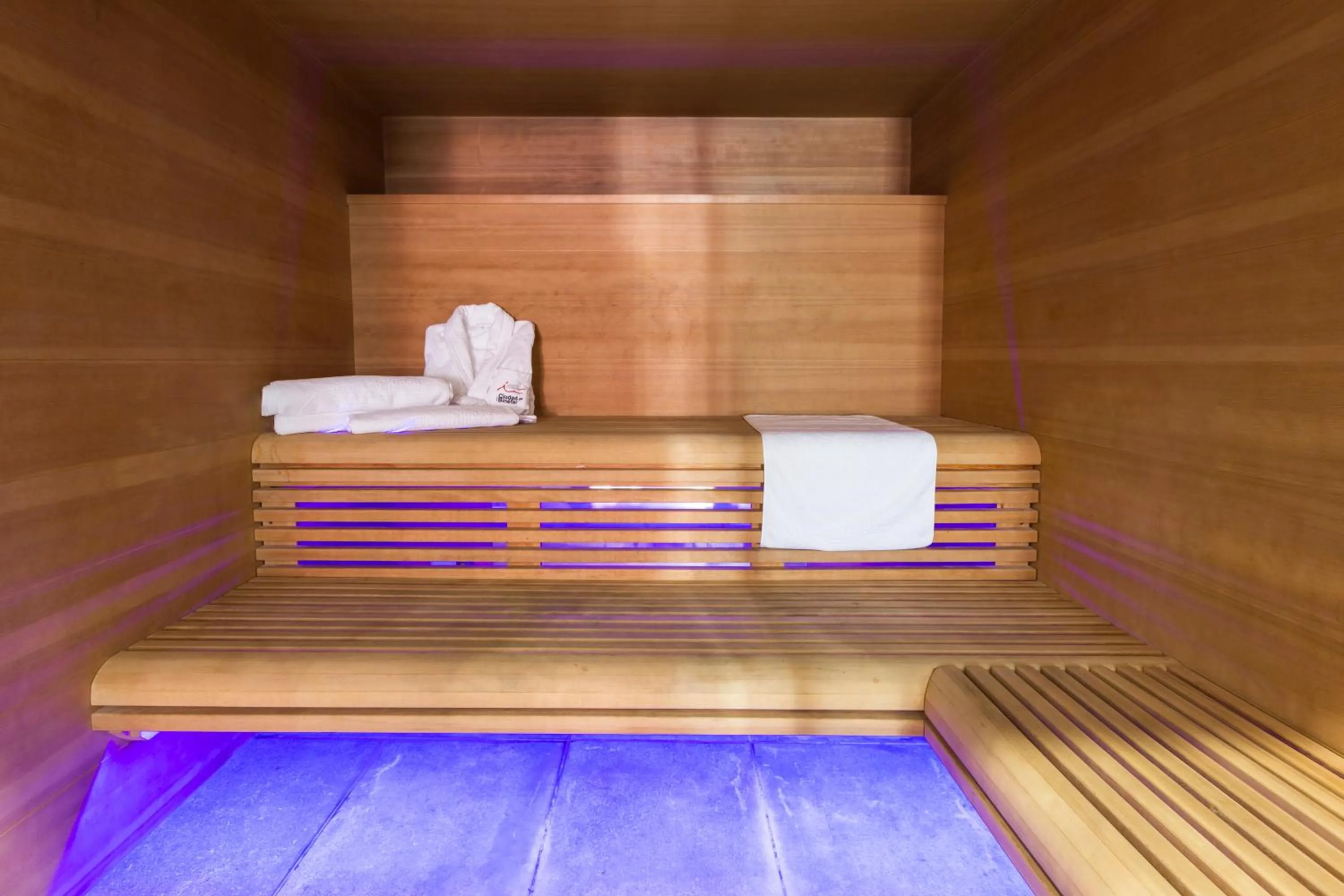 Sauna in Hotel & Spa Ciudad de Binéfar