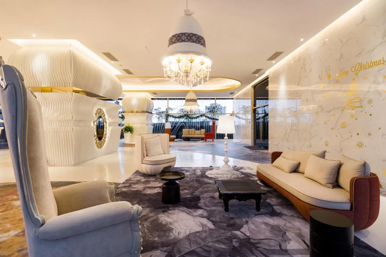 Seating area in Arte Mont Kiara Hotel Suite