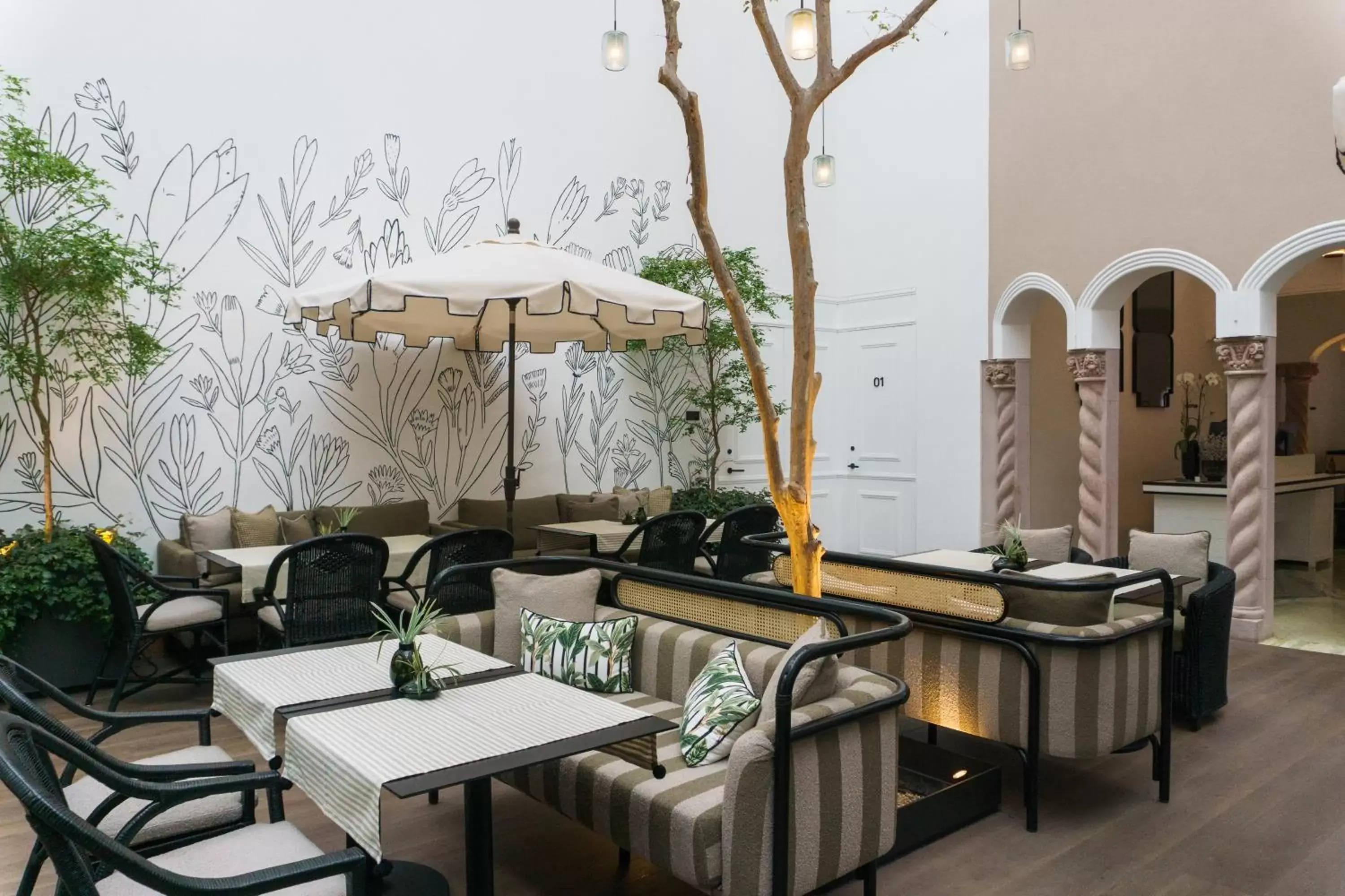 Restaurant/places to eat in Casa Polanco Hotel Boutique