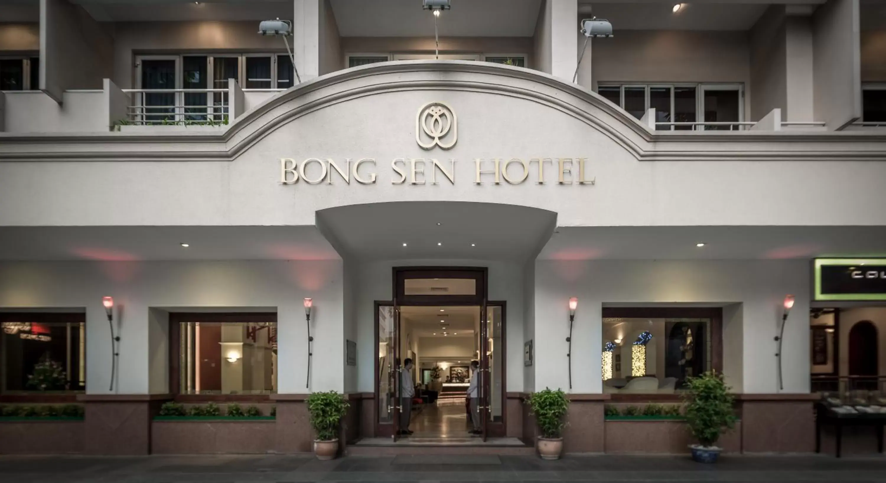 Facade/entrance in Bong Sen Hotel Saigon