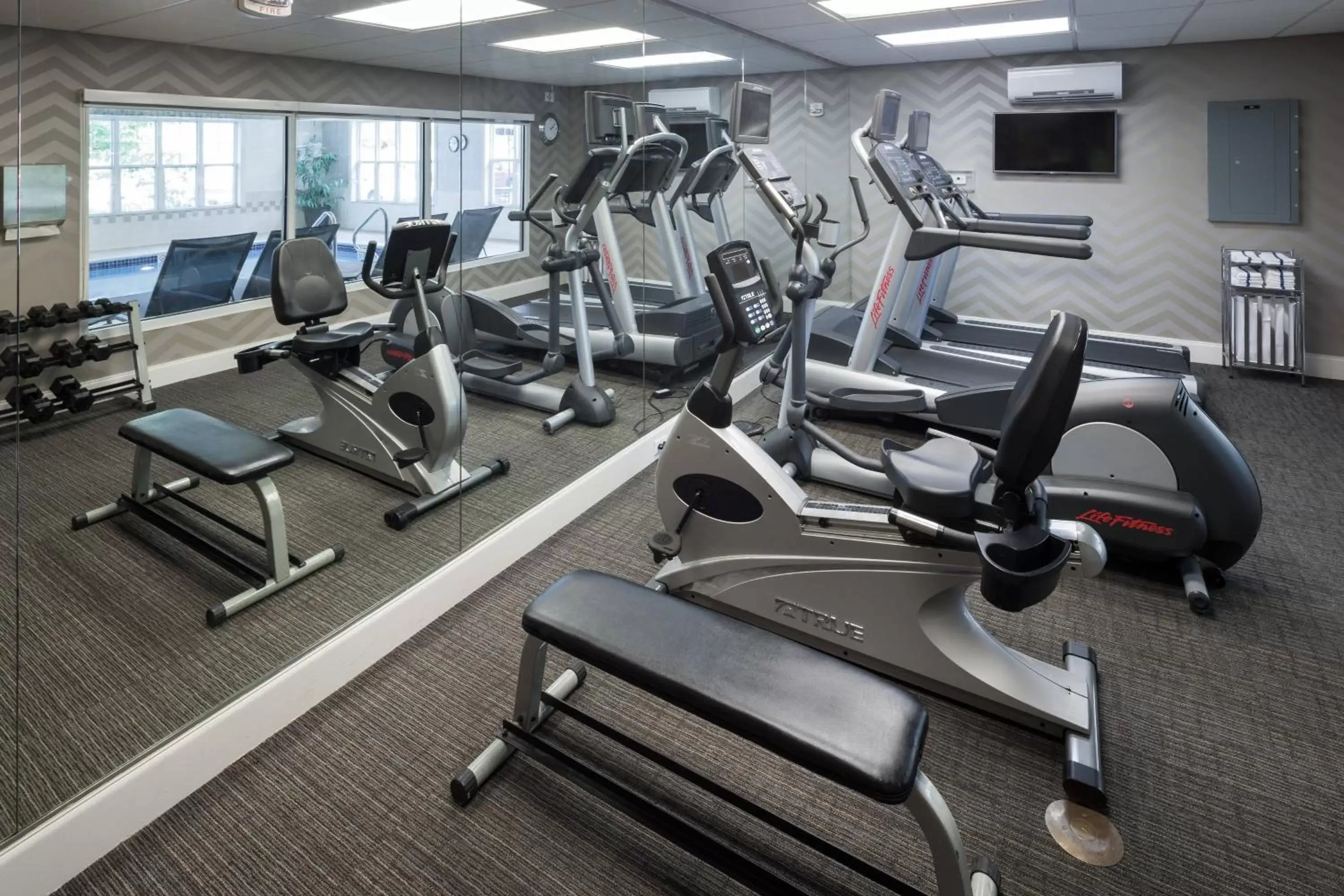 Fitness centre/facilities, Fitness Center/Facilities in Residence Inn Boston Marlborough