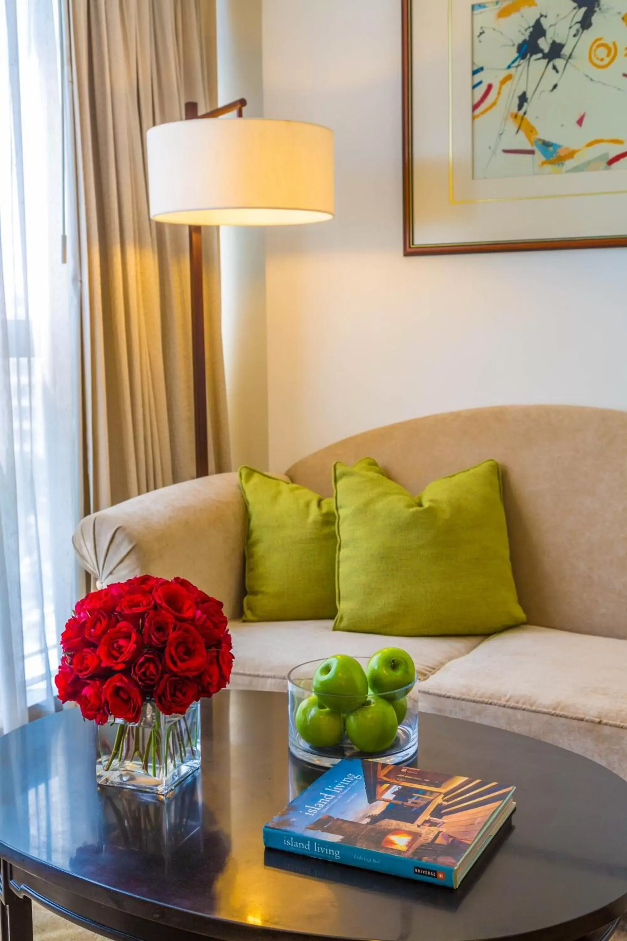 Seating Area in Discovery Suites Manila, Philippines