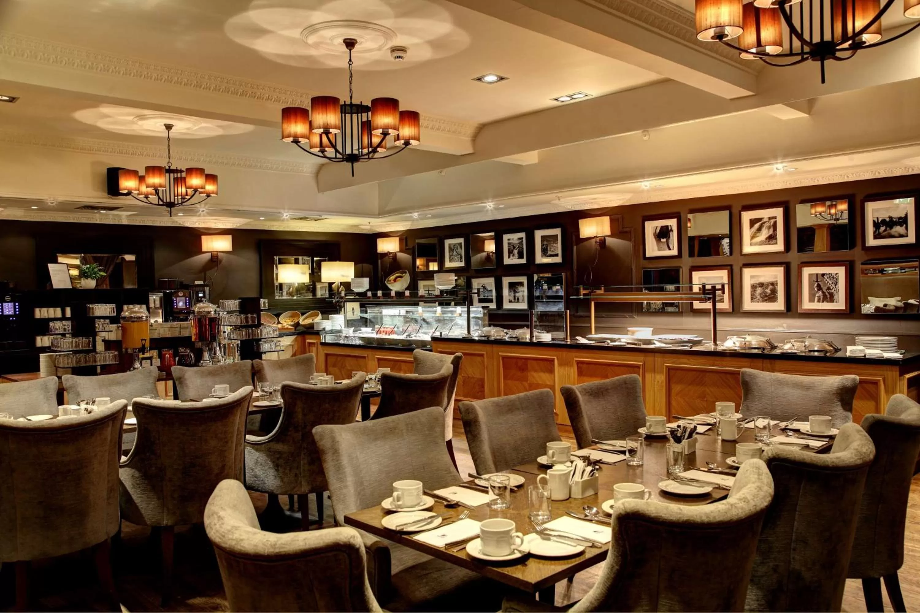 Dining area in DoubleTree by Hilton Dunblane Hydro Hotel