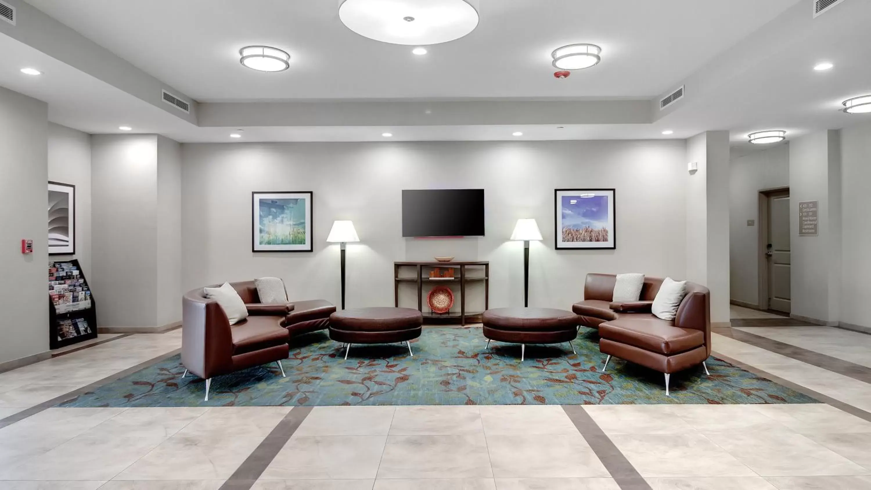 Lobby or reception, Lobby/Reception in Candlewood Suites Waco, an IHG Hotel