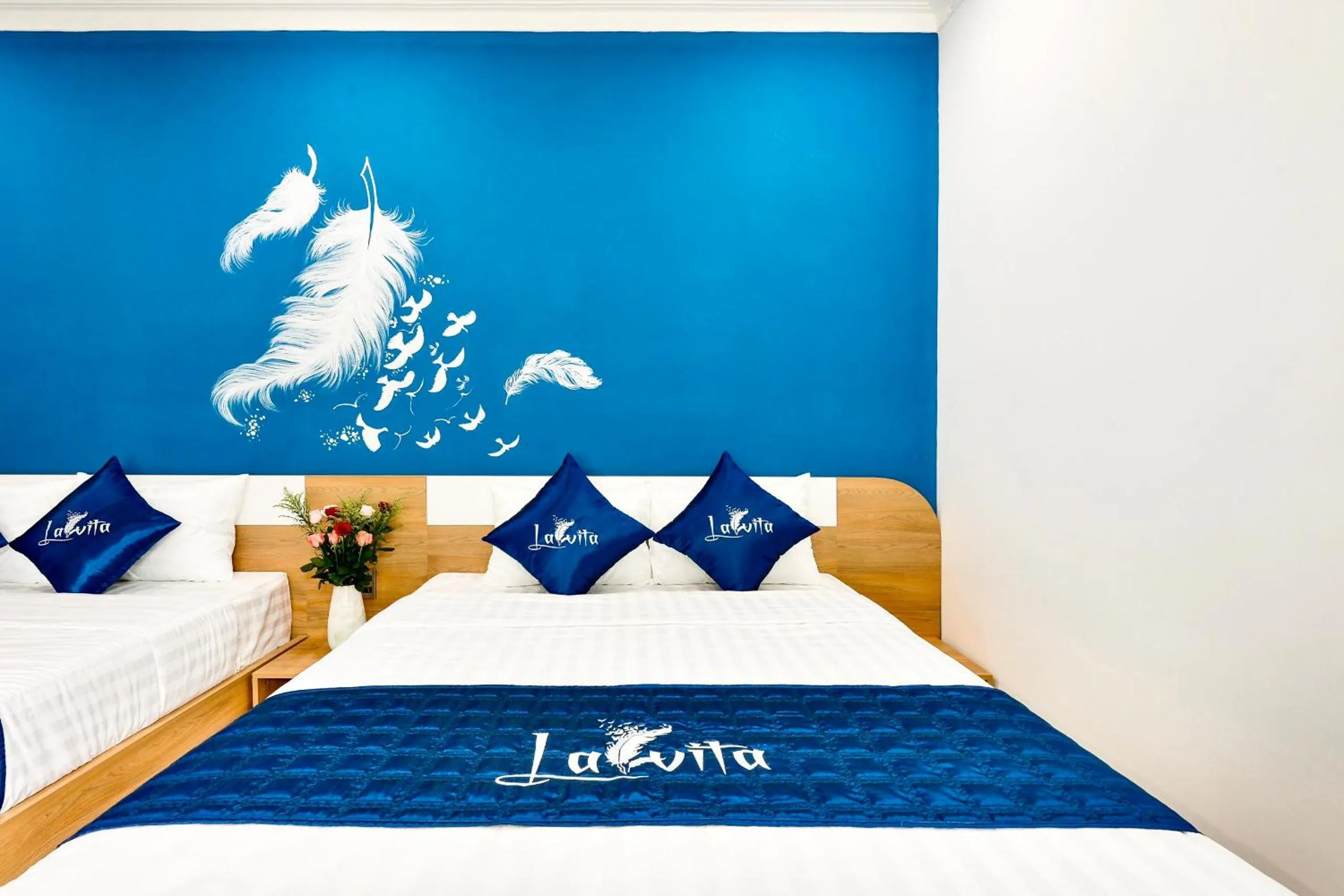 Bed in La Vita Hotel