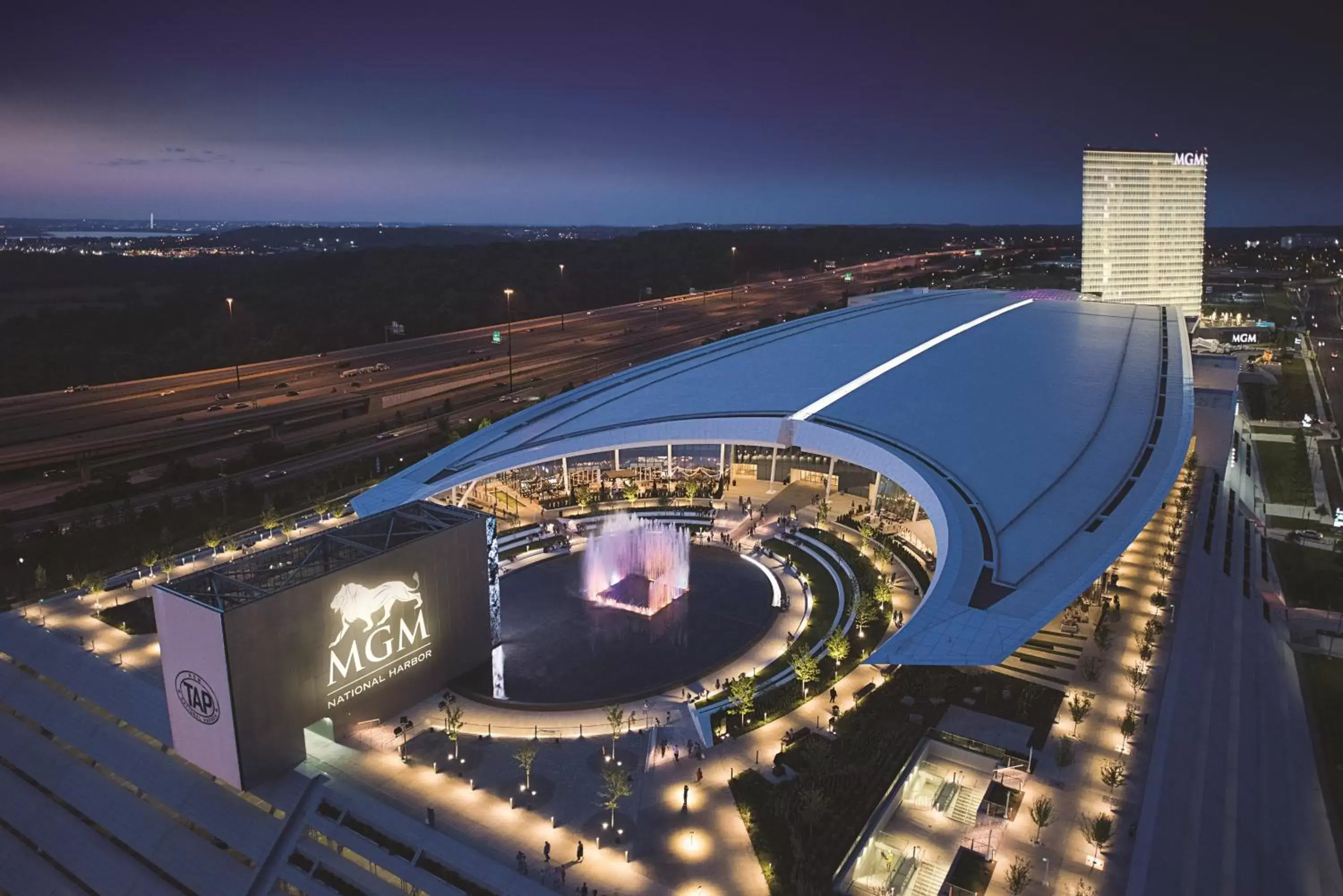 Property building, Bird's-eye View in MGM National Harbor