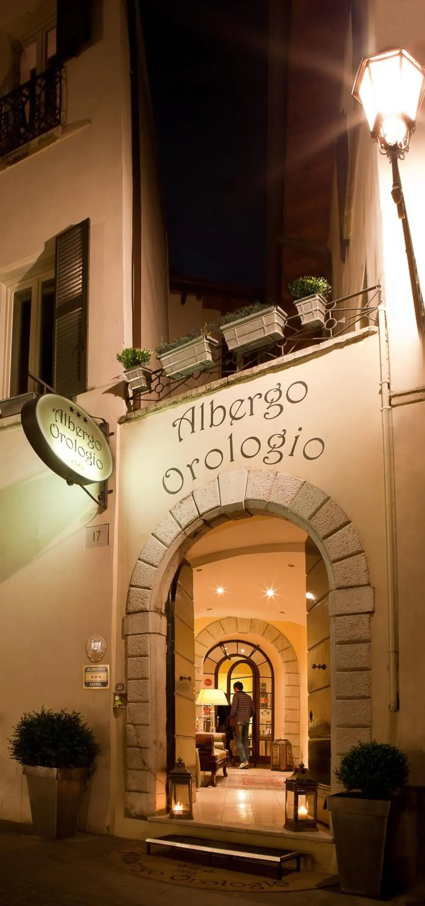 Facade/entrance in Albergo Orologio