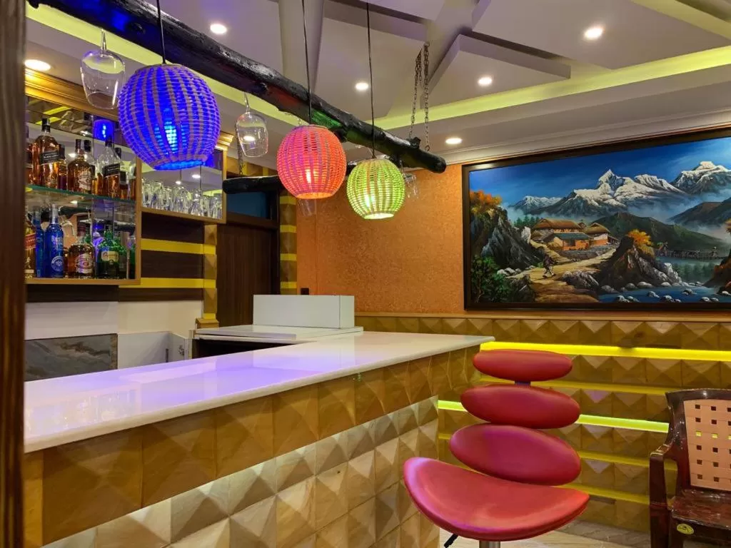 Lounge or bar in Grand Yak Boutique Hotel
