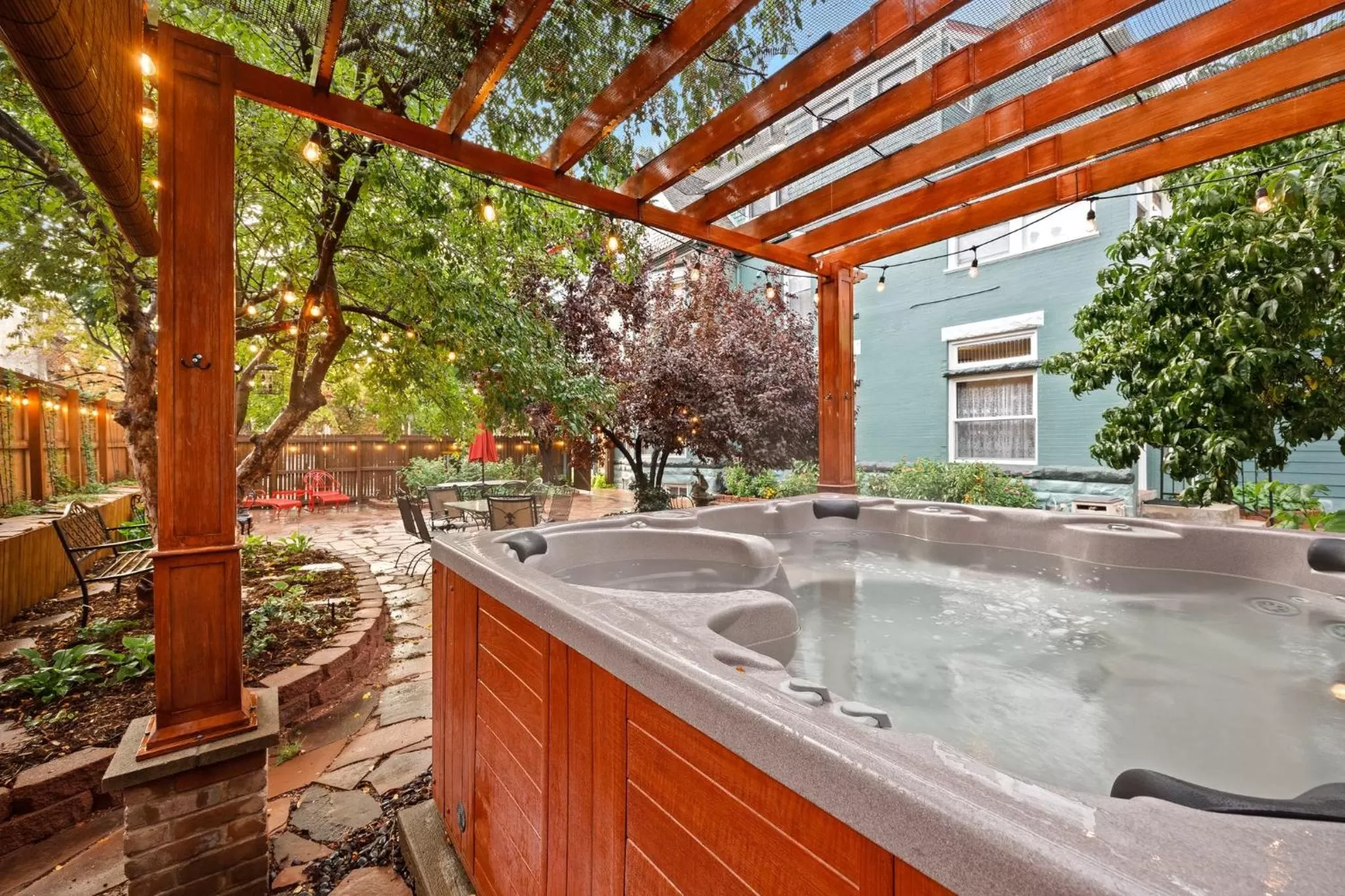 Garden in Flora House Denver