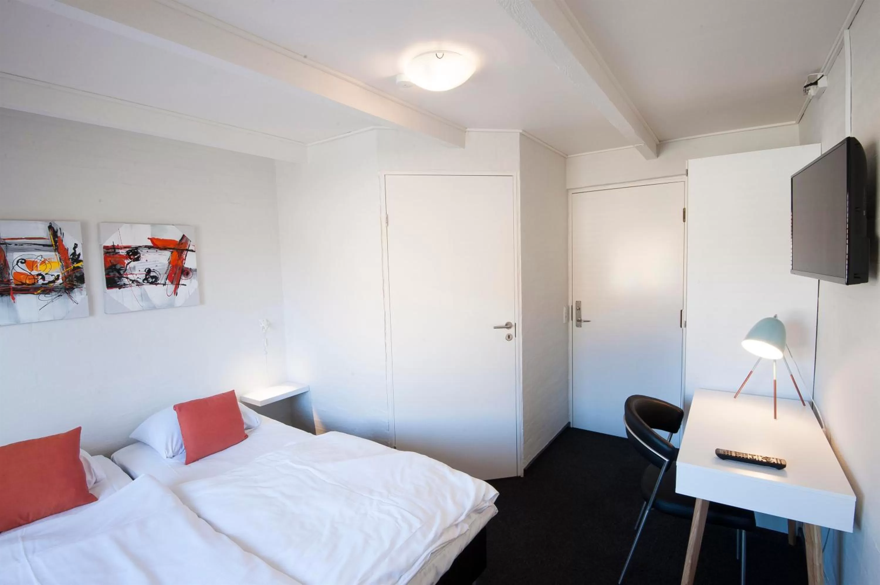 Bed in Benniksgaard Bed & Breakfast