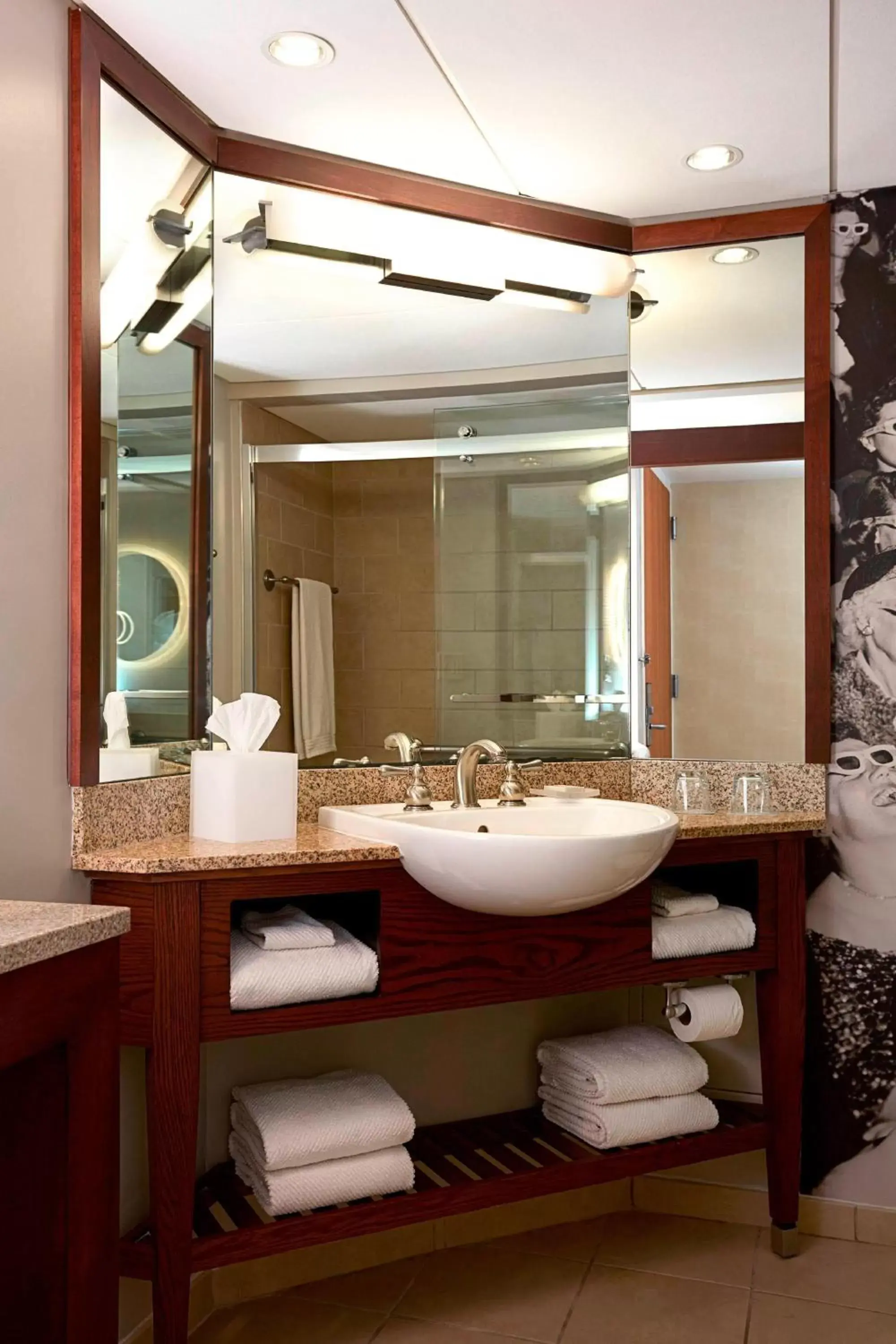 Bathroom in Renaissance Columbus Downtown Hotel