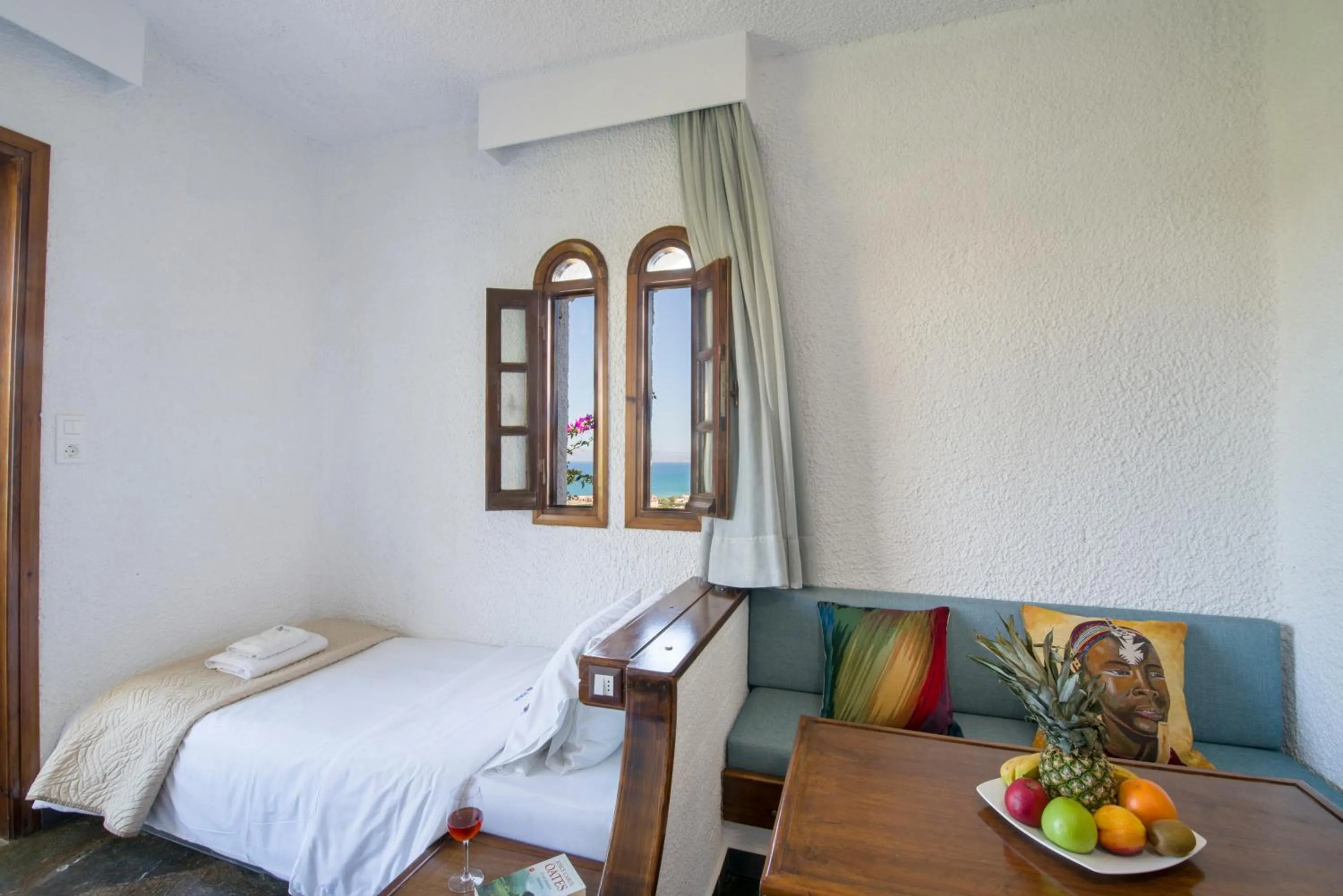 Bed in Folia Apartments Chania