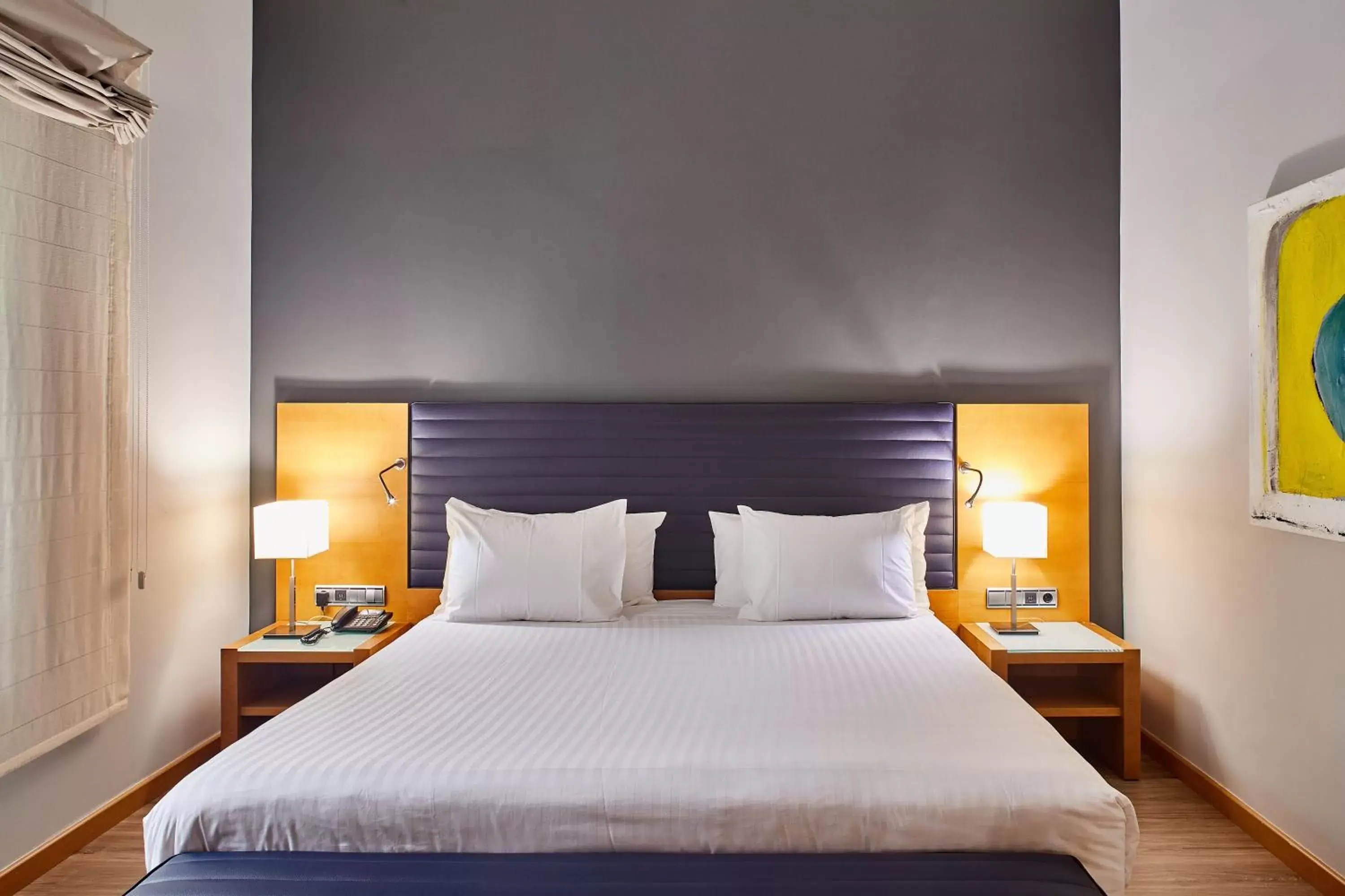 Bed in Hotel Silken Indautxu Bed in Hotel Silken Indautxu