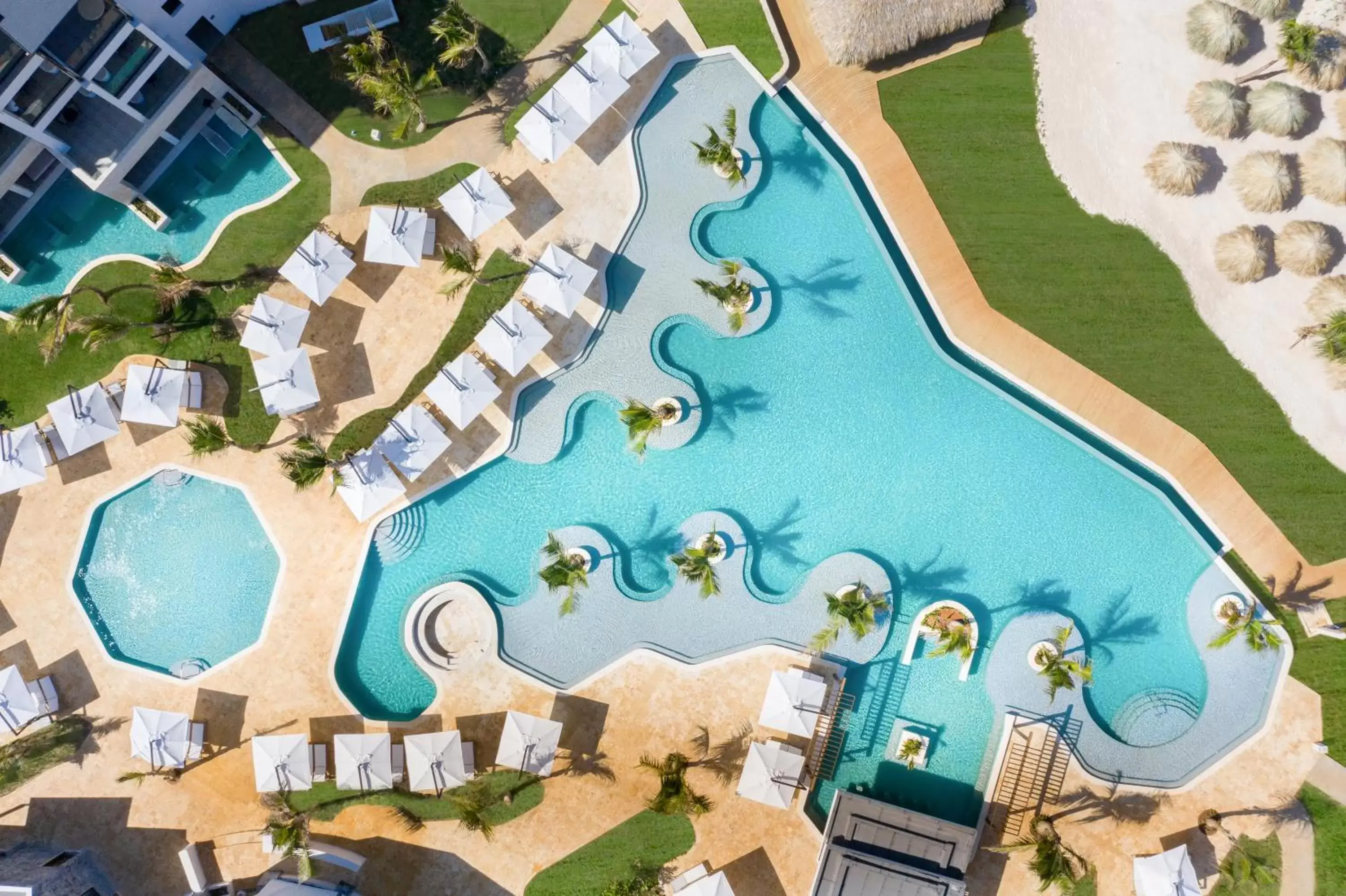 Swimming pool, Pool View in Dreams Macao Beach Punta Cana