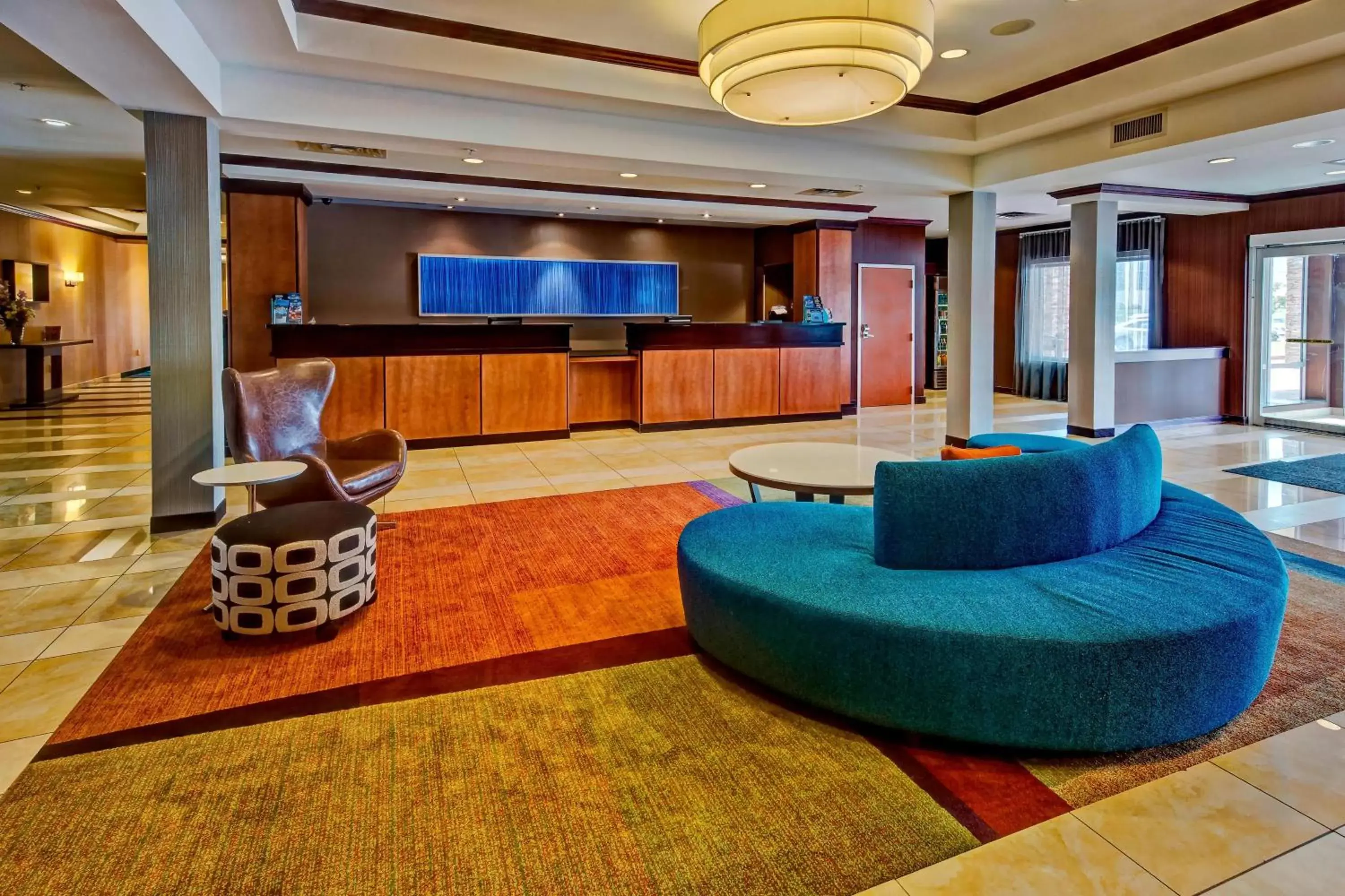 Lobby or reception, Lobby/Reception in Fairfield Inn and Suites by Marriott Oklahoma City Airport