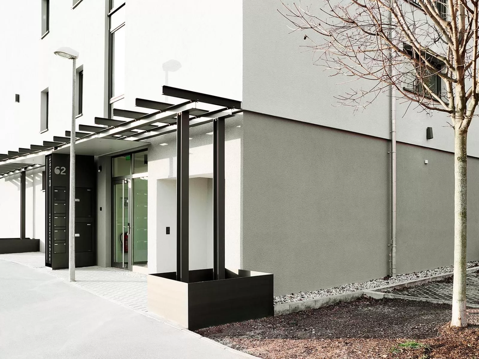 Facade/entrance in livisit bergapartments