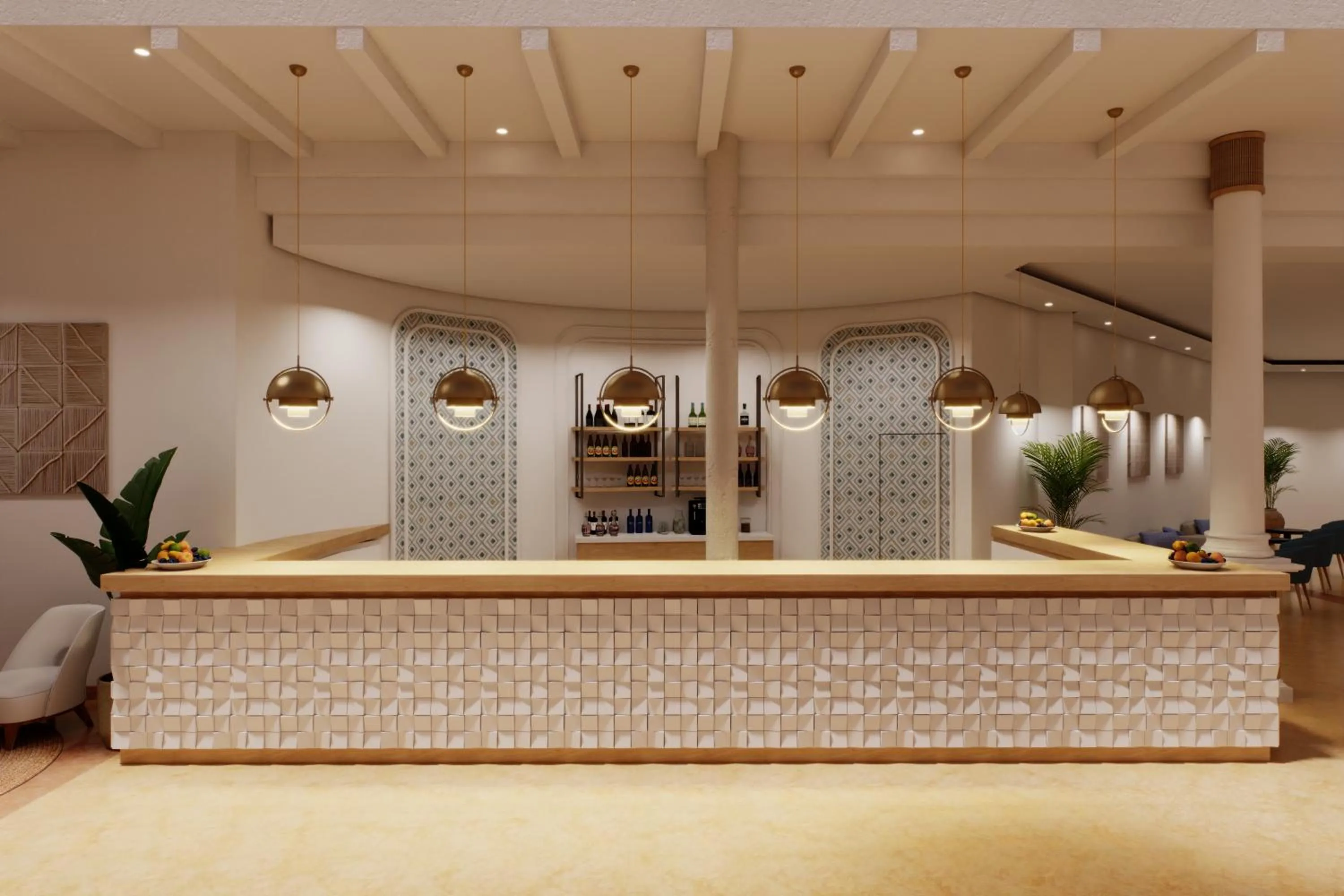 Lounge or bar, Lobby/Reception in Be Live Experience La Niña