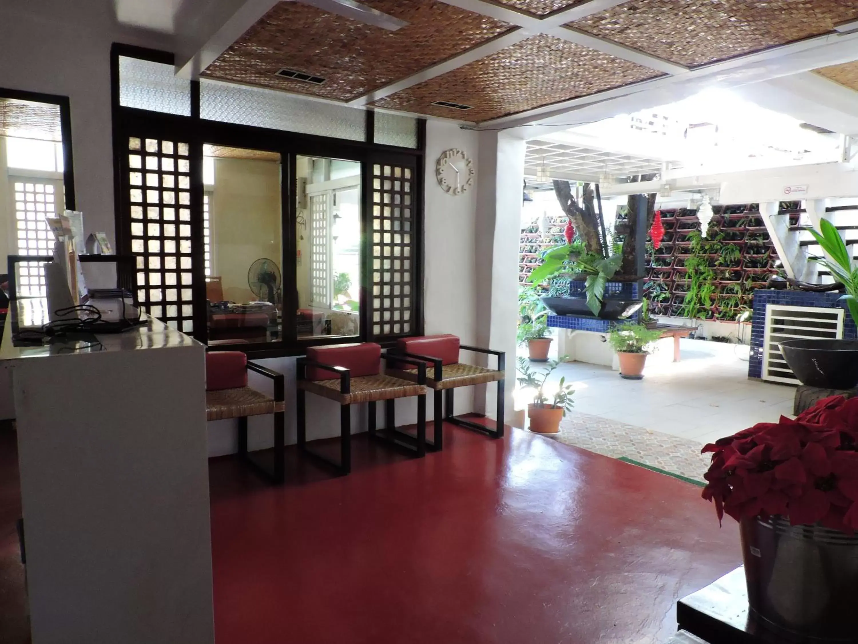 Lobby or reception in Orange Mangrove Pension House