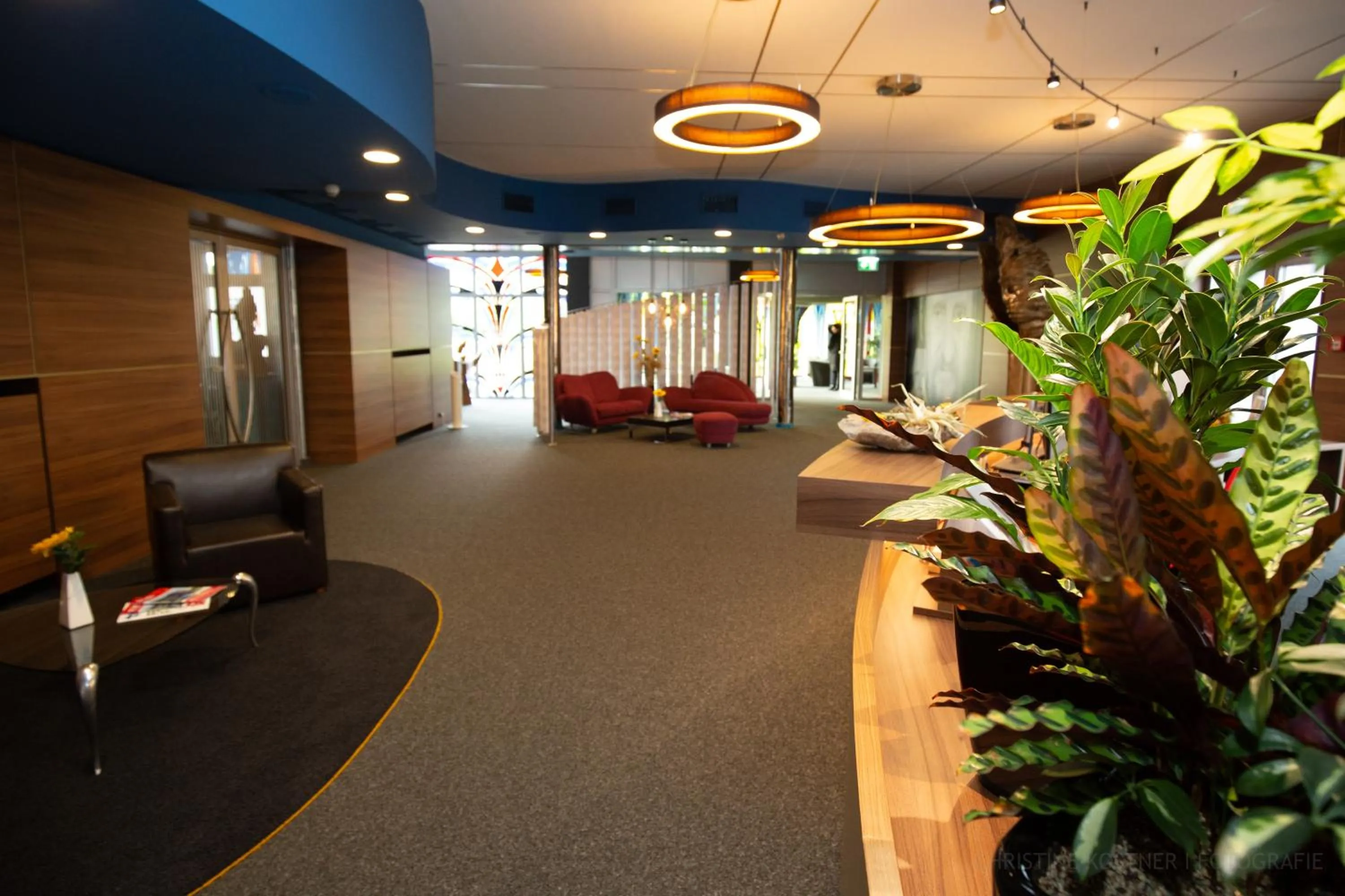 Lobby or reception in Hotel Fuchspalast