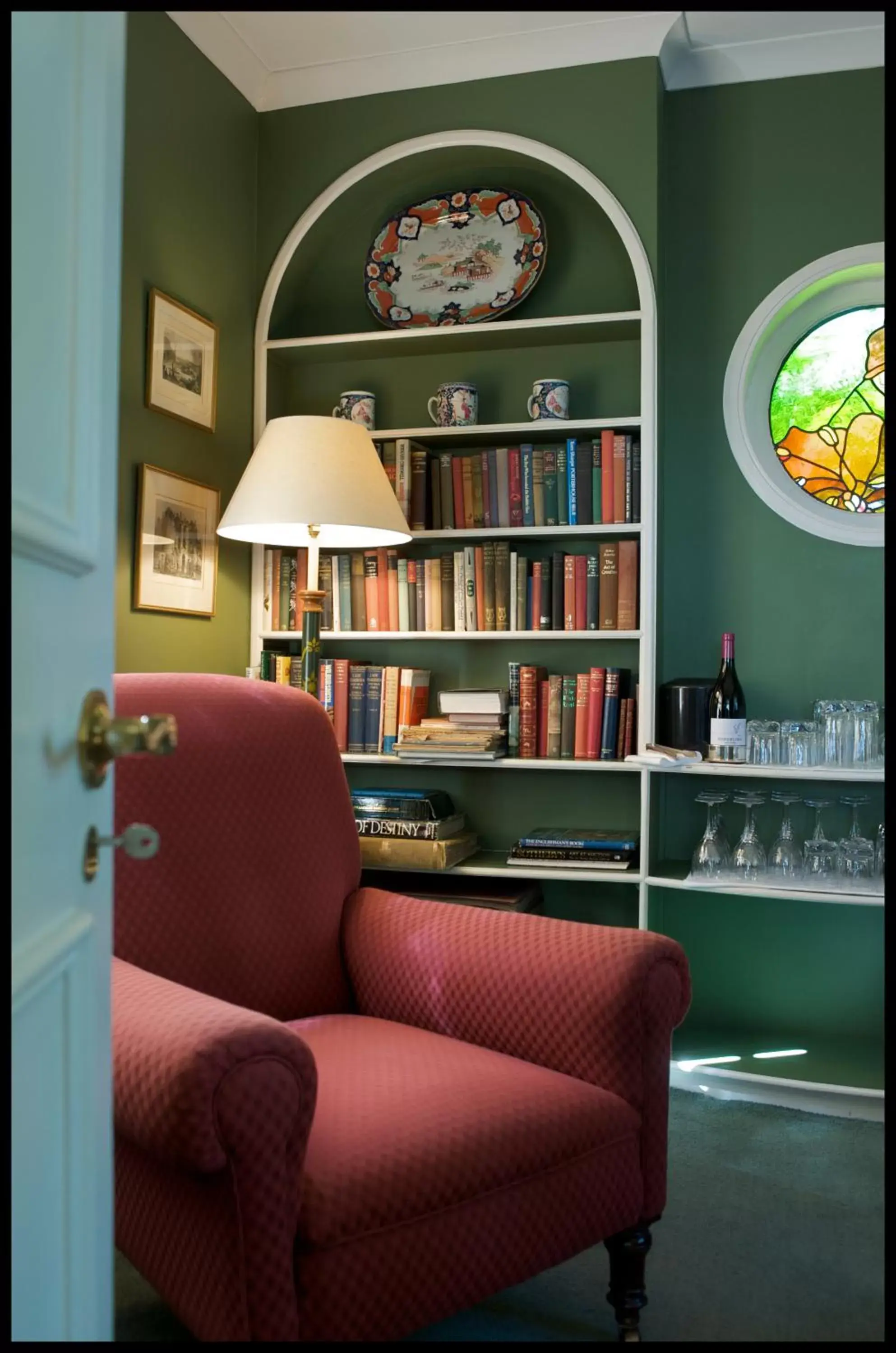Library in Greywalls Hotel & Chez Roux