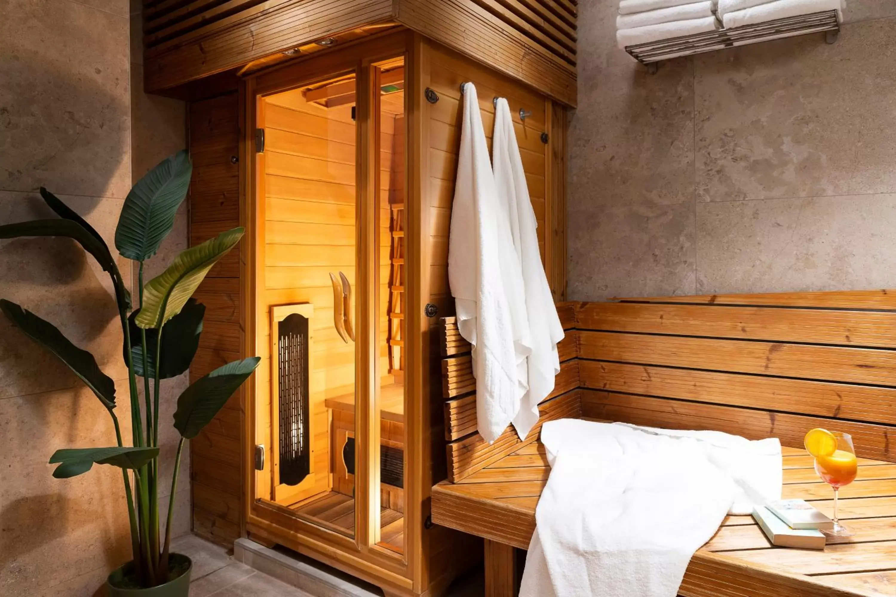 Sauna in Bo18 Hotel Superior
