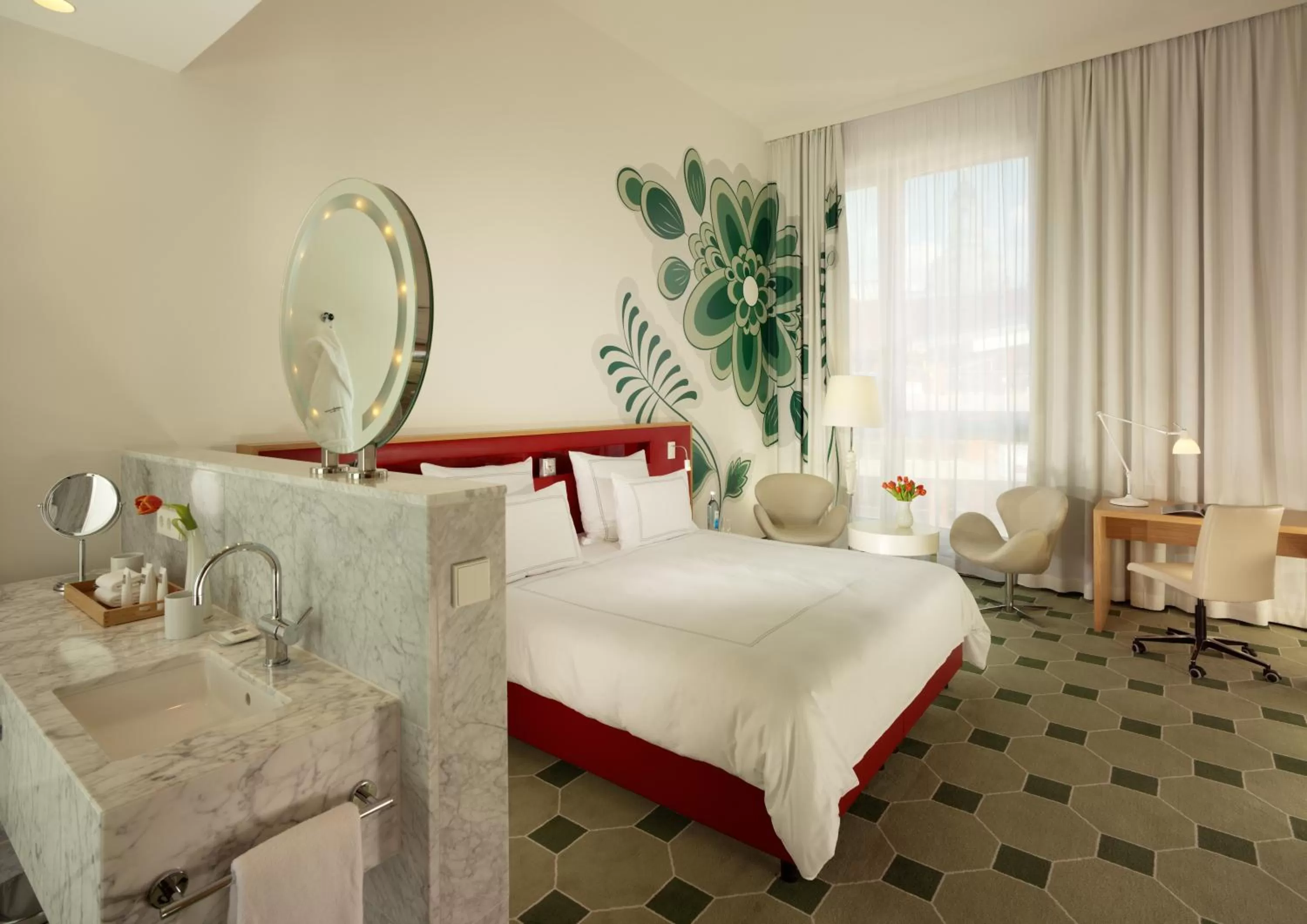 Photo of the whole room, Bed in HYPERION Hotel Dresden Am Schloss