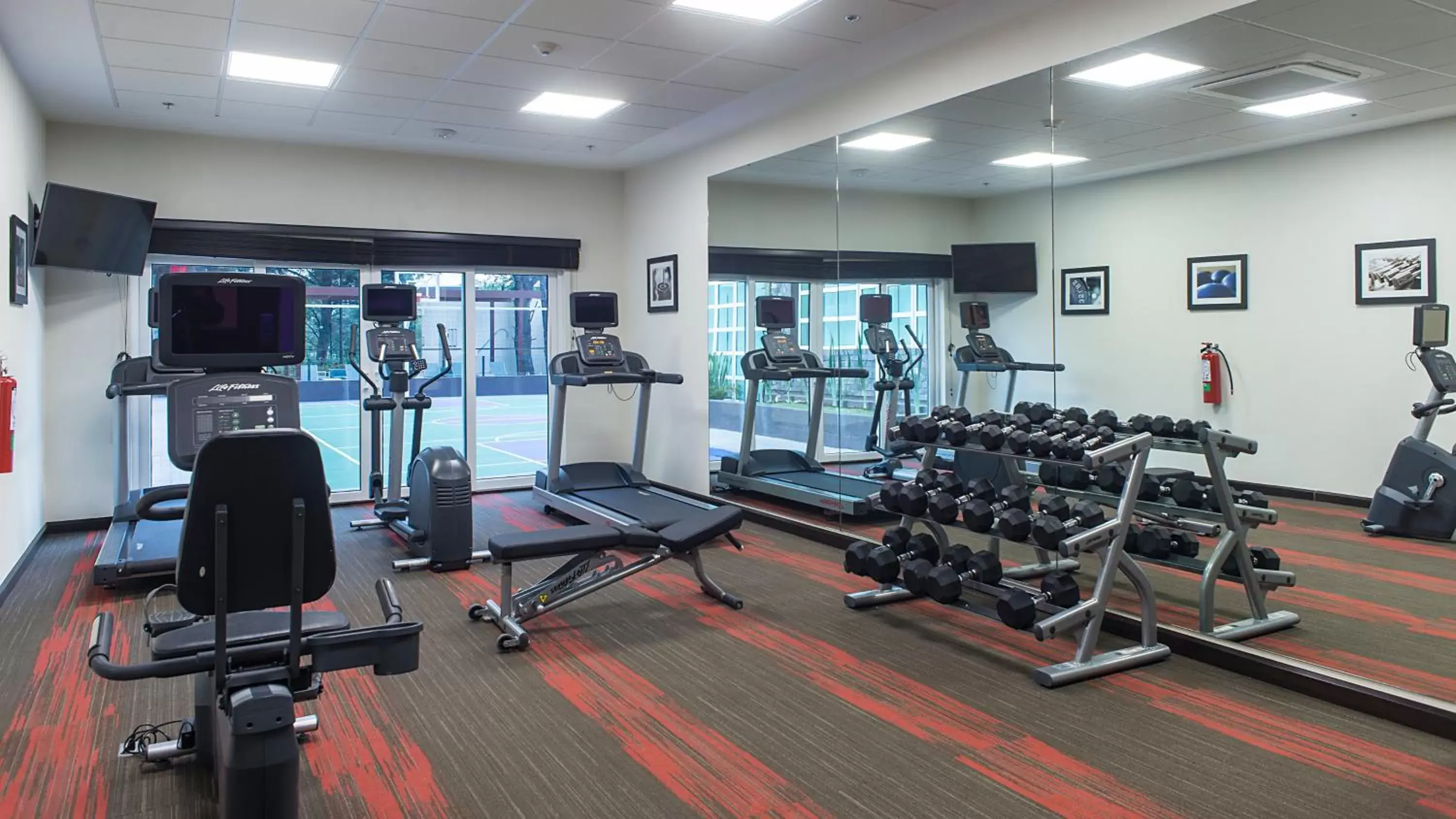 Fitness centre/facilities, Fitness Center/Facilities in Staybridge Suites Puebla, an IHG Hotel