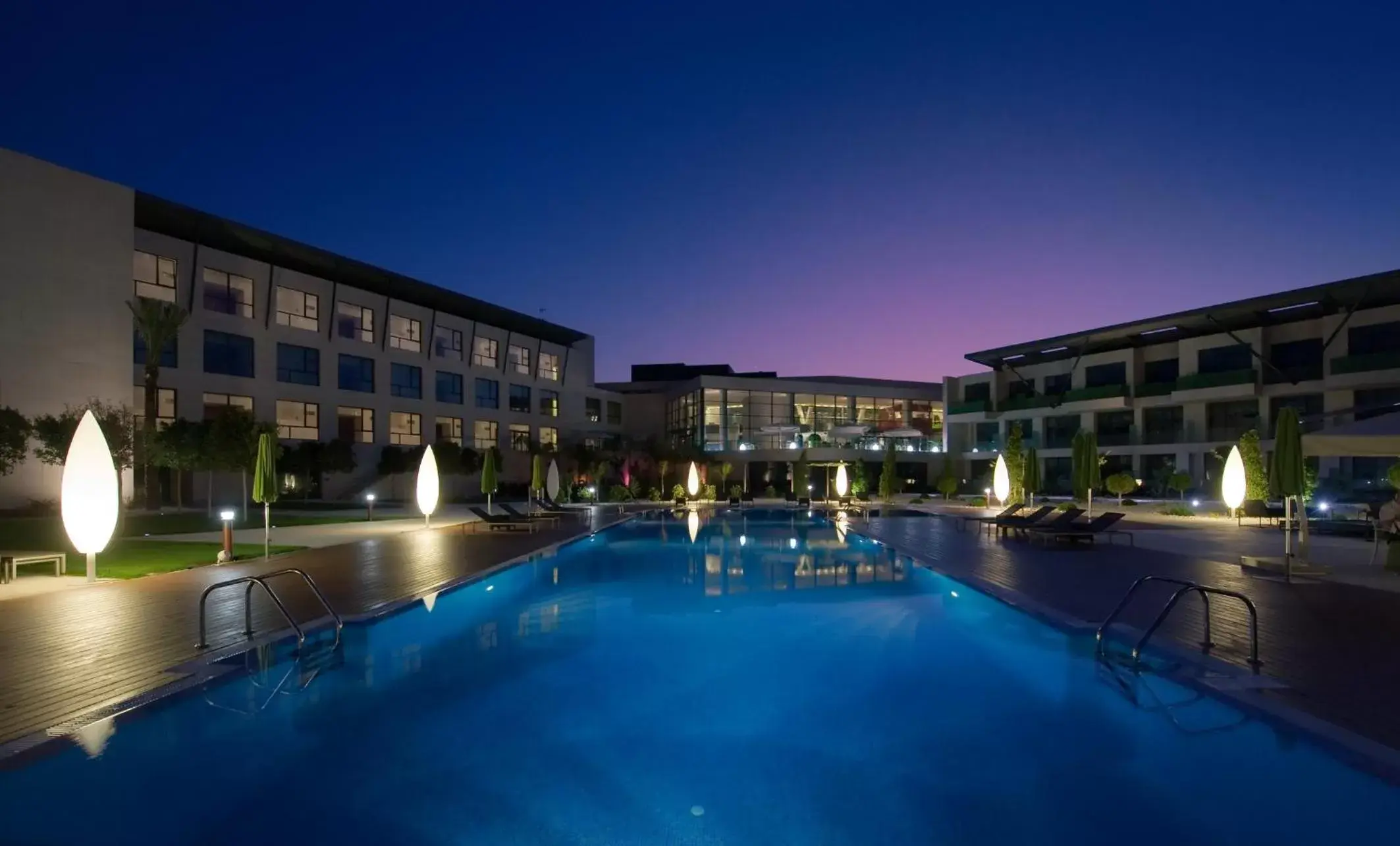 Swimming pool, Property Building in La Finca Resort