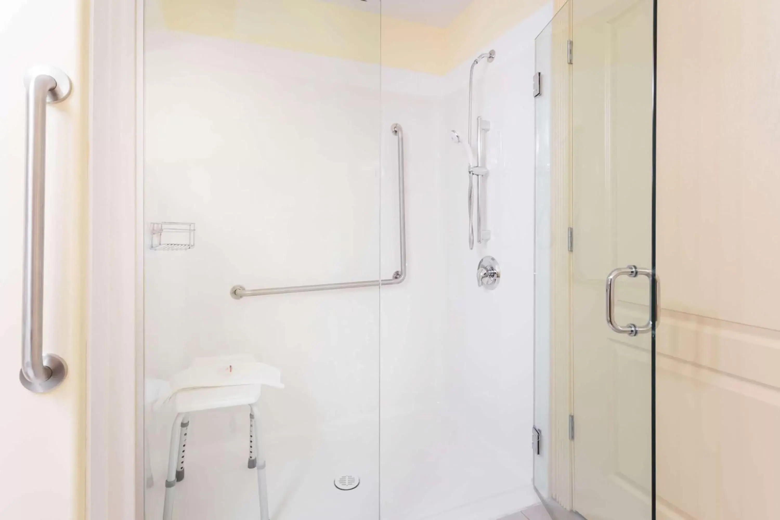 Shower, Bathroom in Ramada by Wyndham Hinton