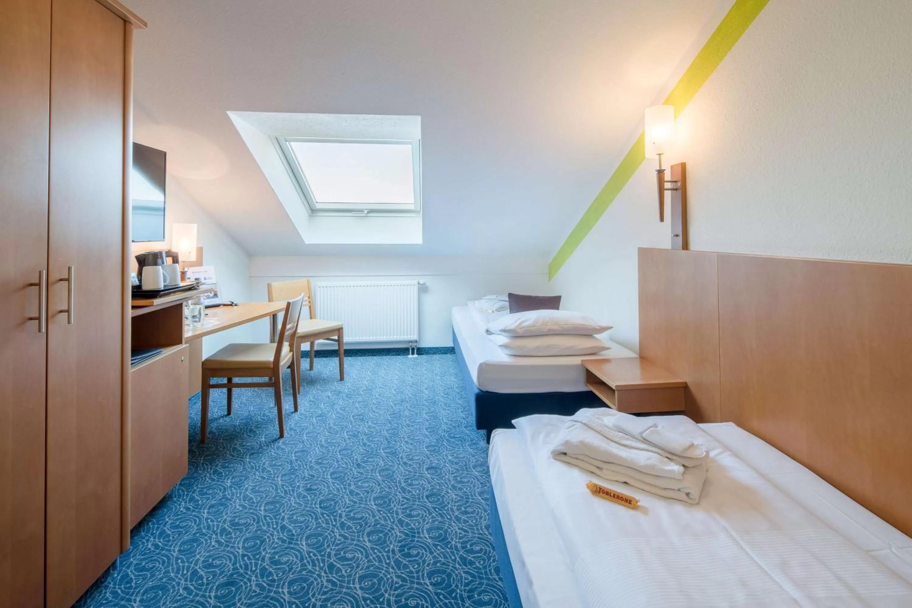 Standard Twin Room in Best Western Hotel München Airport