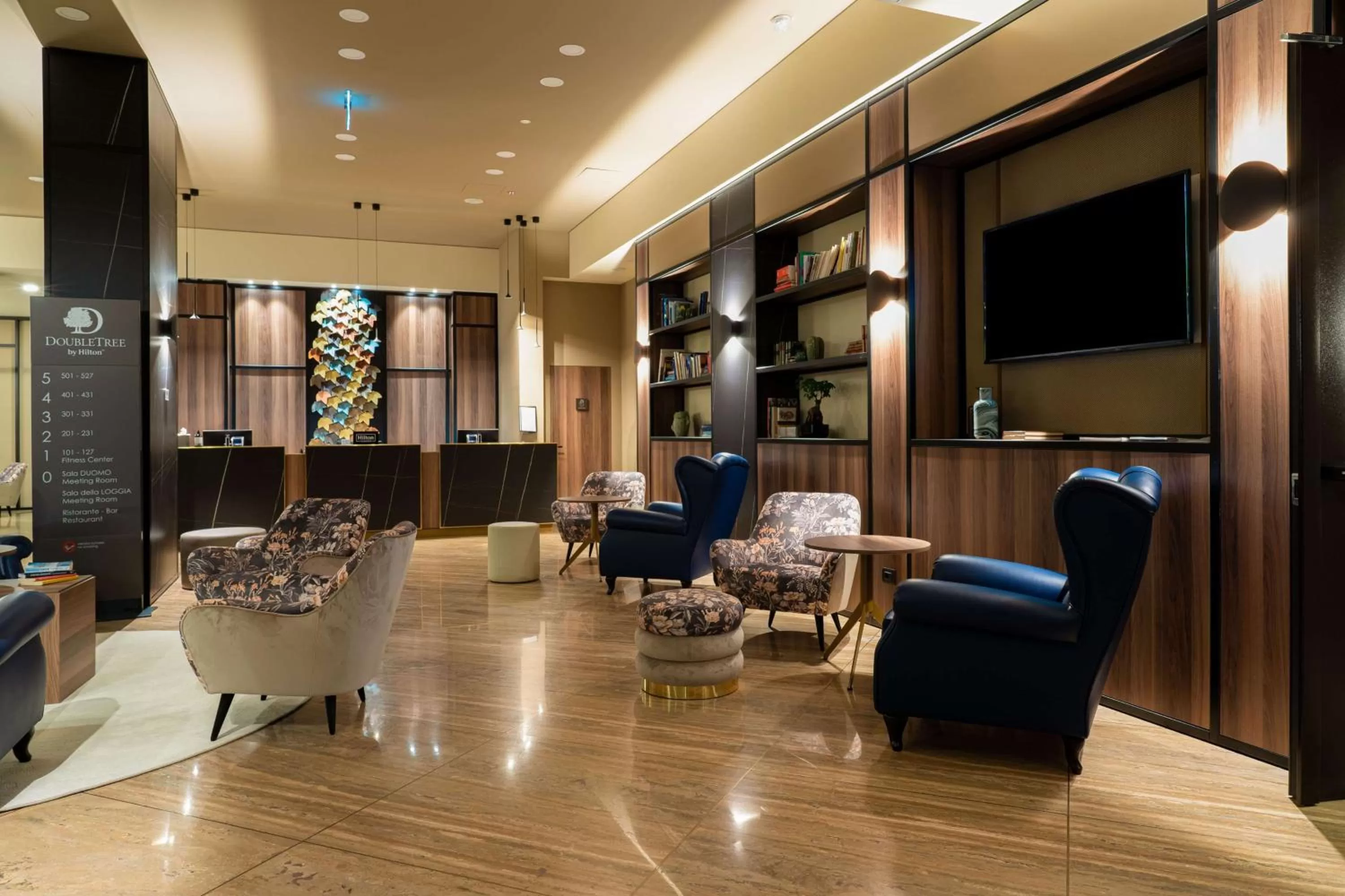 Lobby or reception in DoubleTree by Hilton Brescia