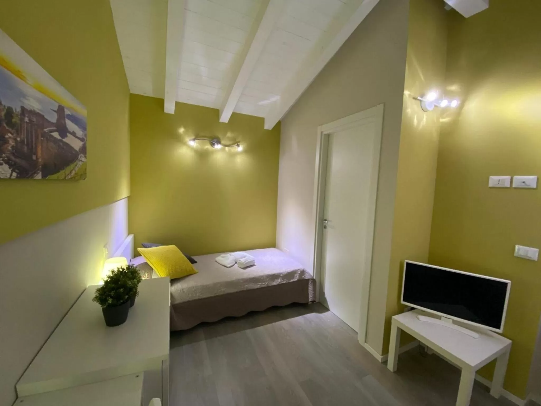 Bedroom, Bed in Bnb Archimede