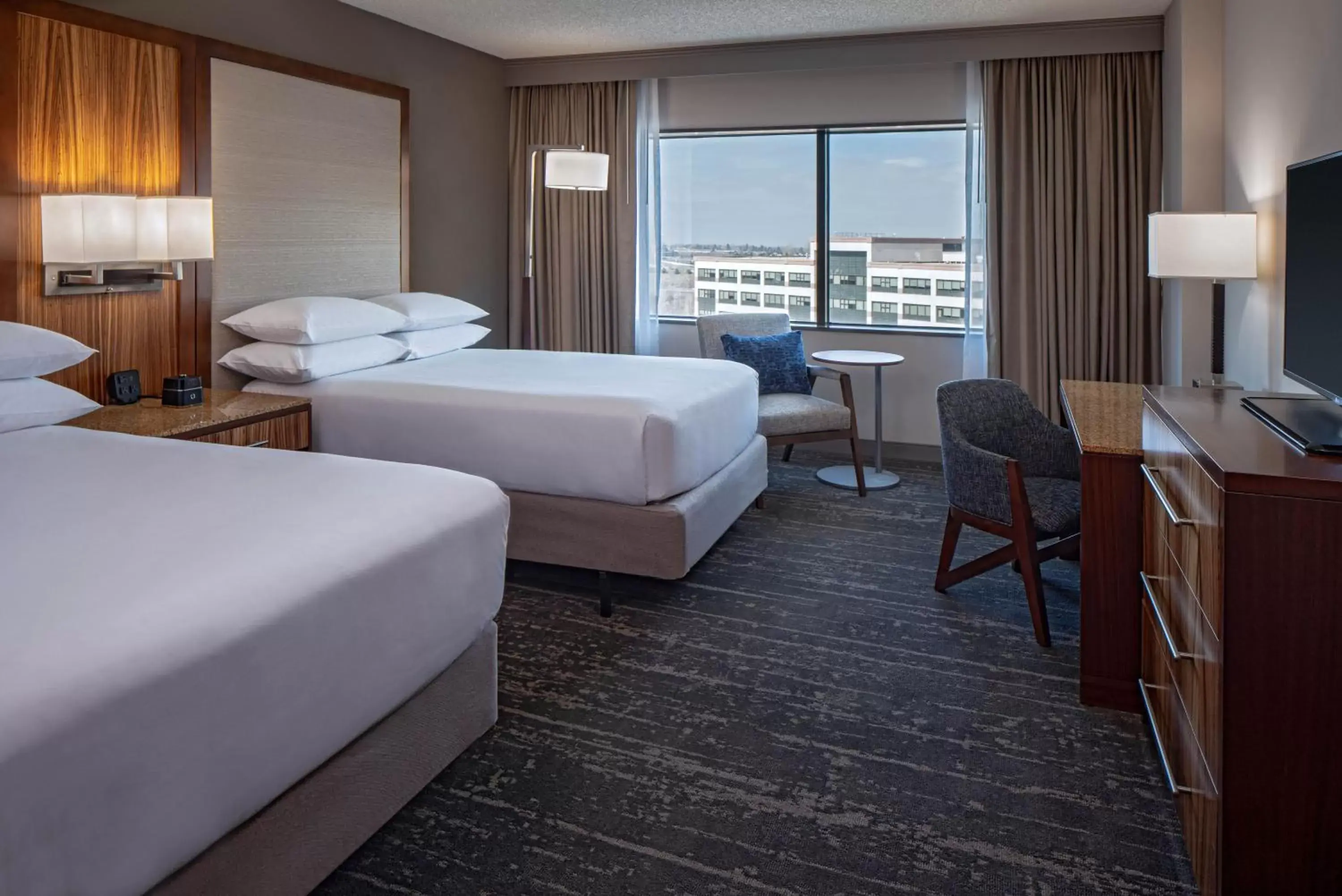 Bed in Hyatt Regency Denver Tech Center Bed in Hyatt Regency Denver Tech Center