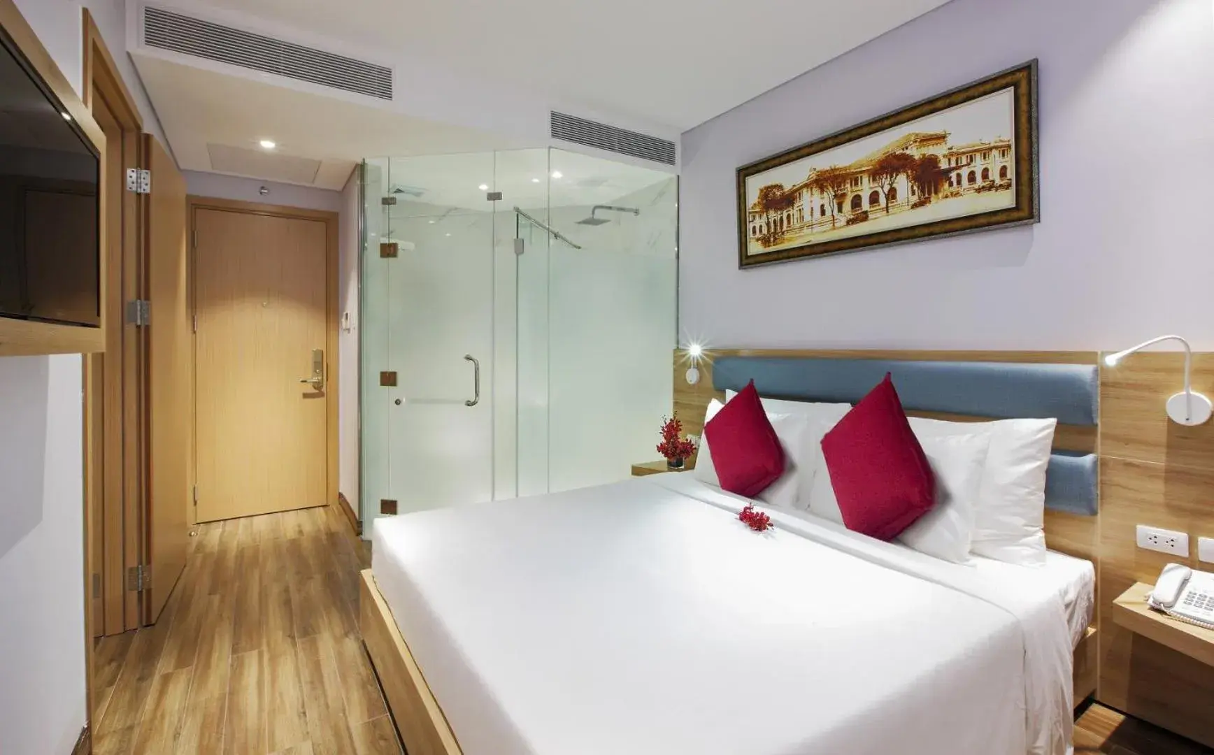 Bedroom, Bed in RAMADA ENCORE BY WYNDHAM SAIGON D1 - Formerly M Boutique Hotel Saigon